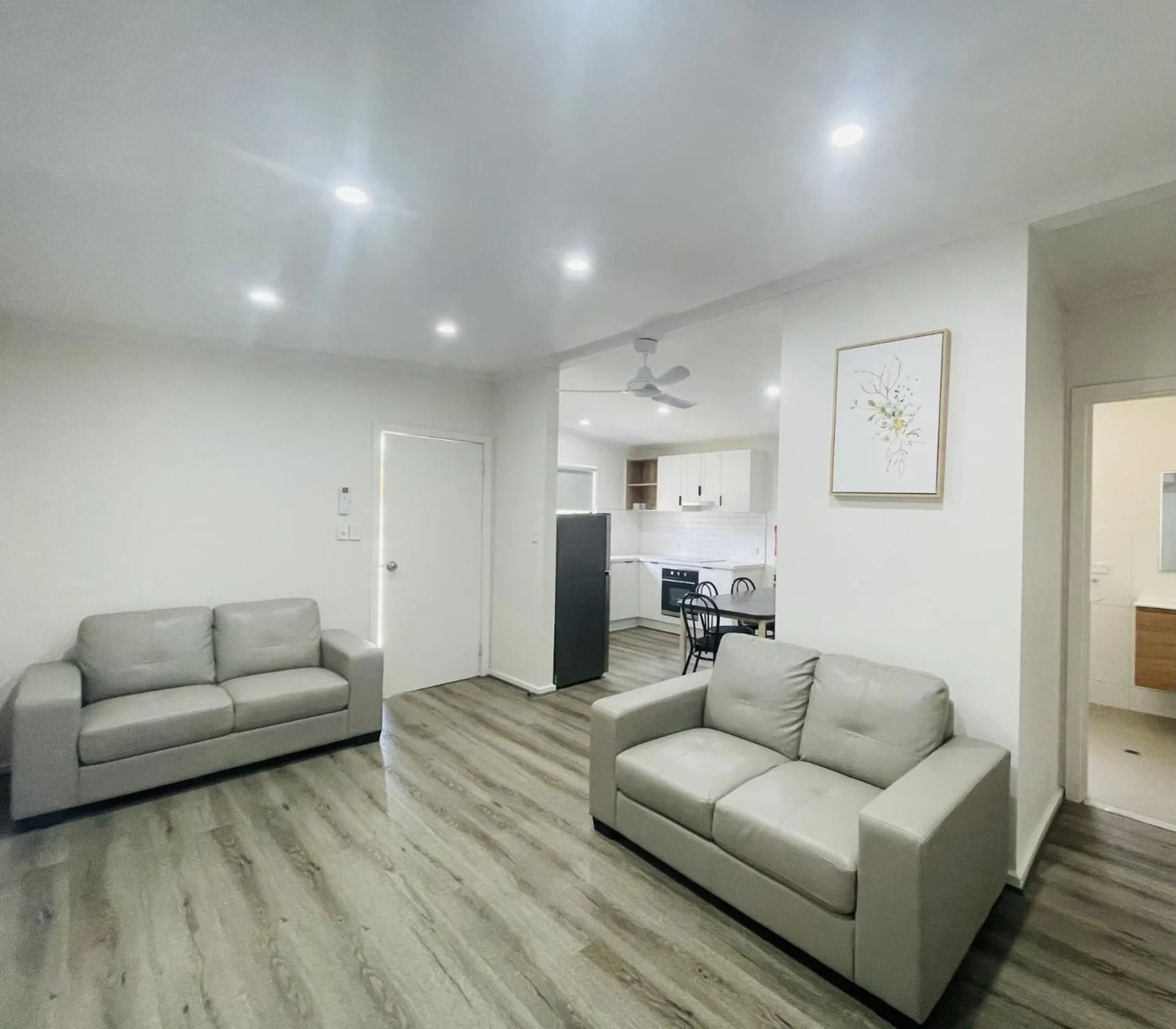 Living room in Broken Hill Outback View Holiday Park