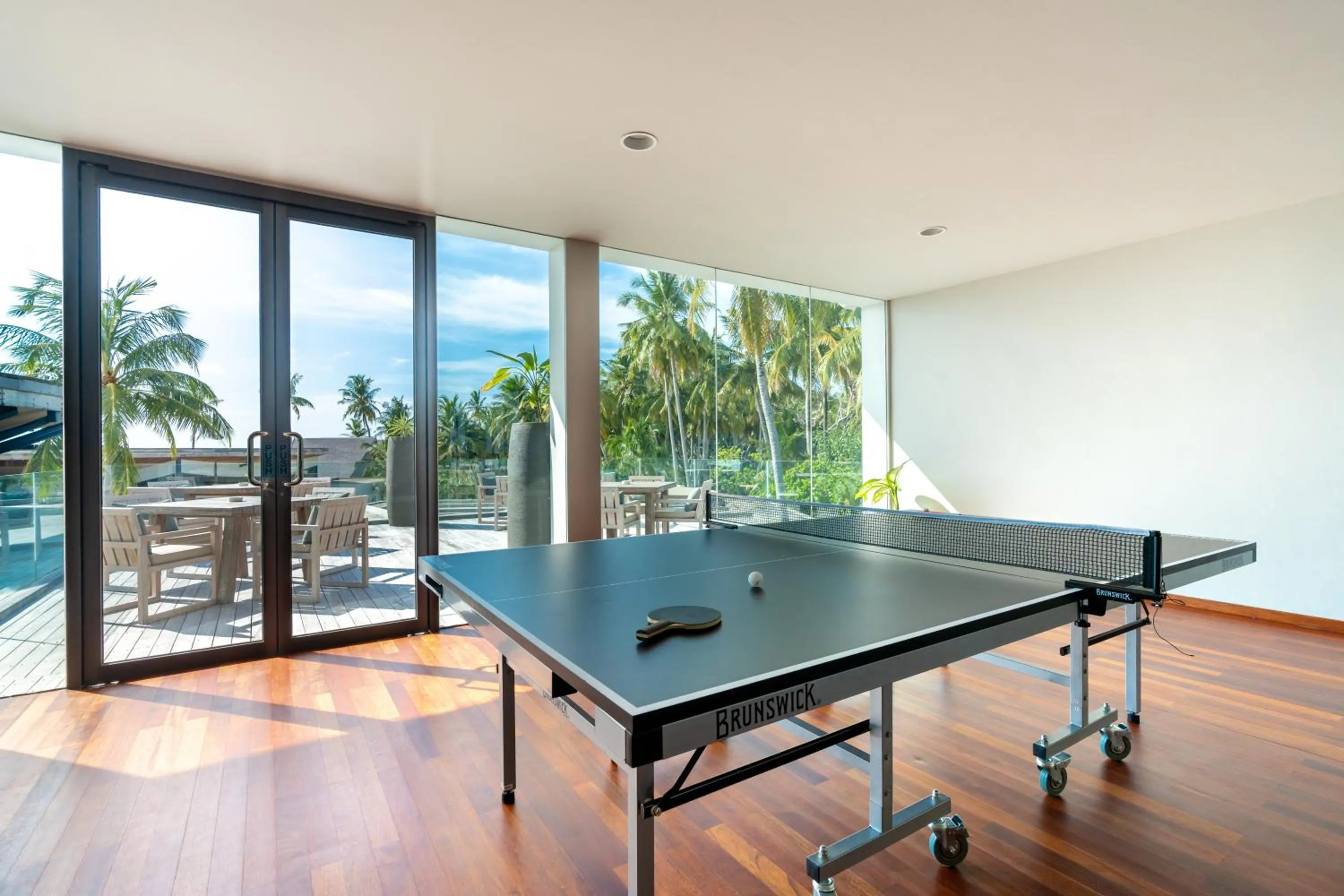 Game Room in Madifushi Private Island- Free return seaplane transfr for min 5 nights