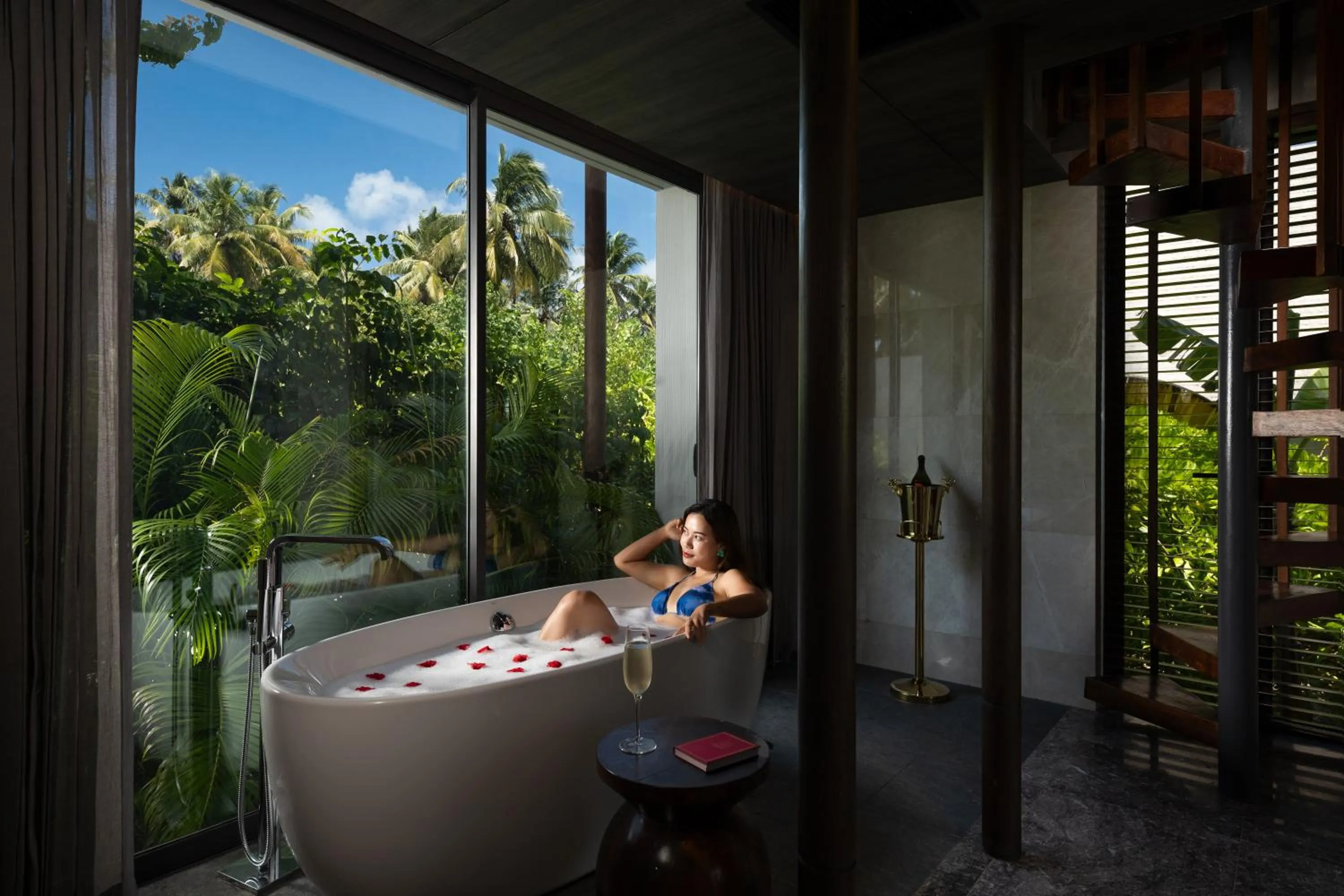 Hot Tub in Madifushi Private Island- Free return seaplane transfr for min 5 nights