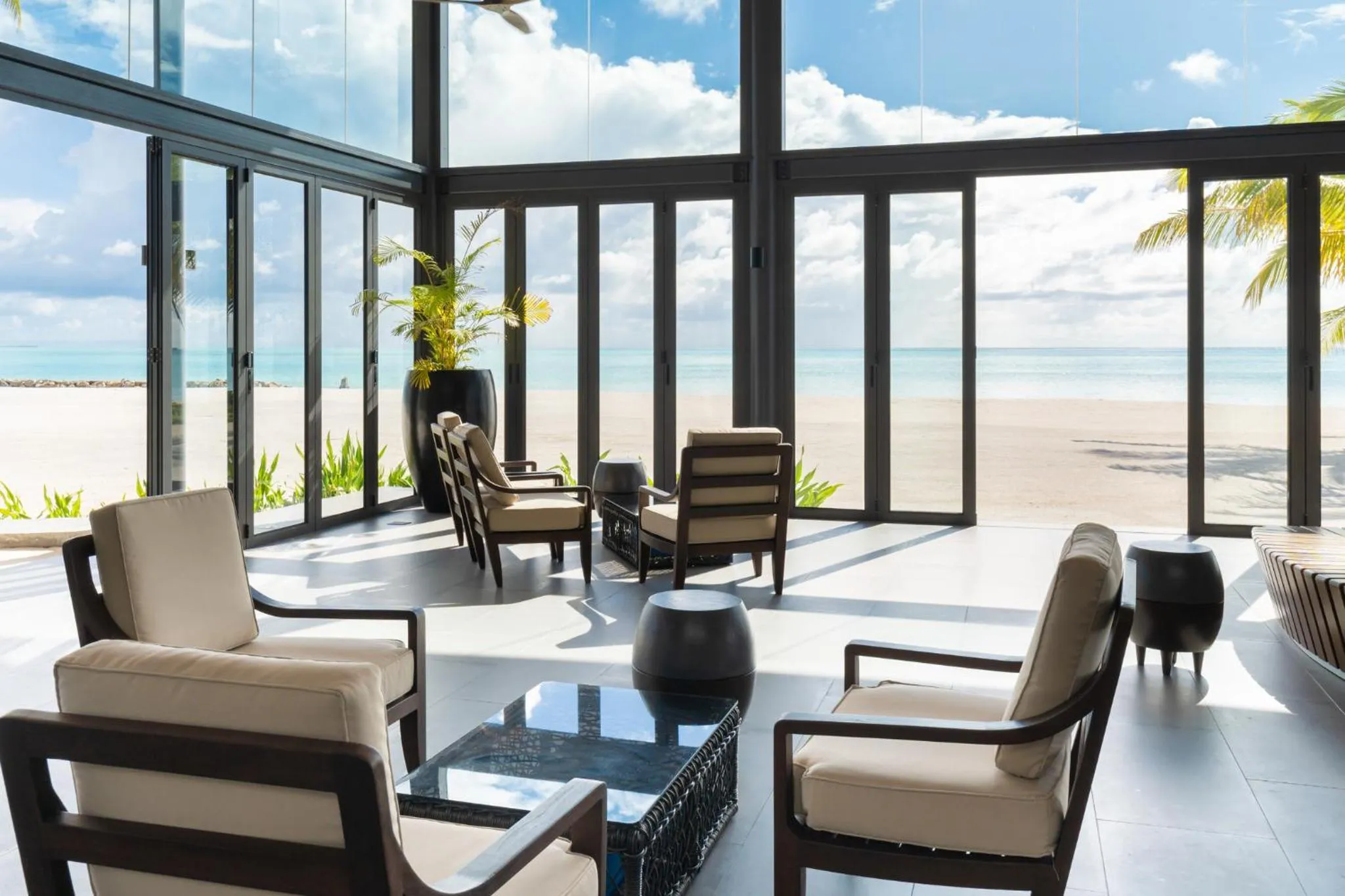 Lobby or reception in Madifushi Private Island- Free return seaplane transfr for min 5 nights