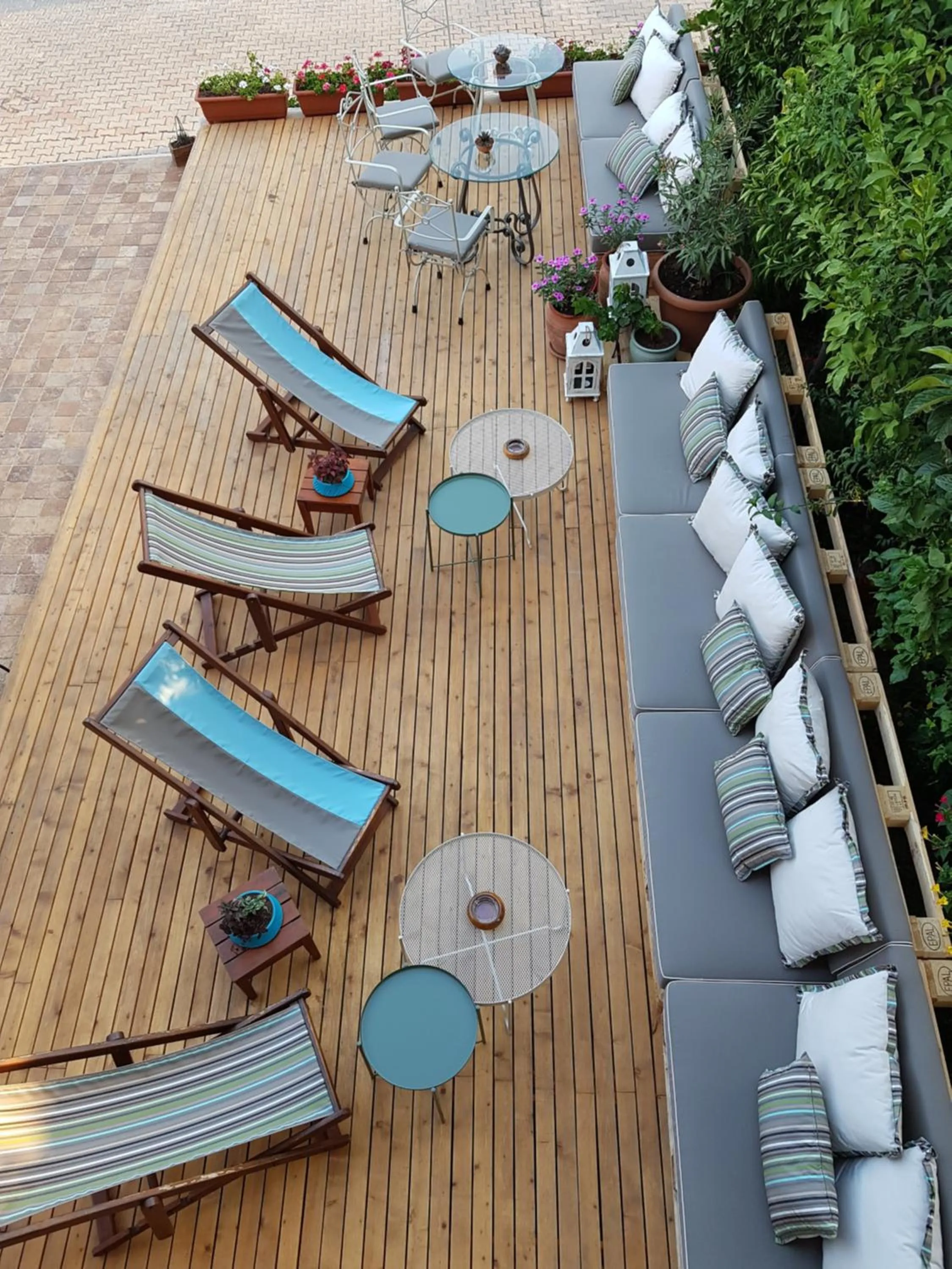 Decorative detail in A&B Home Hotel