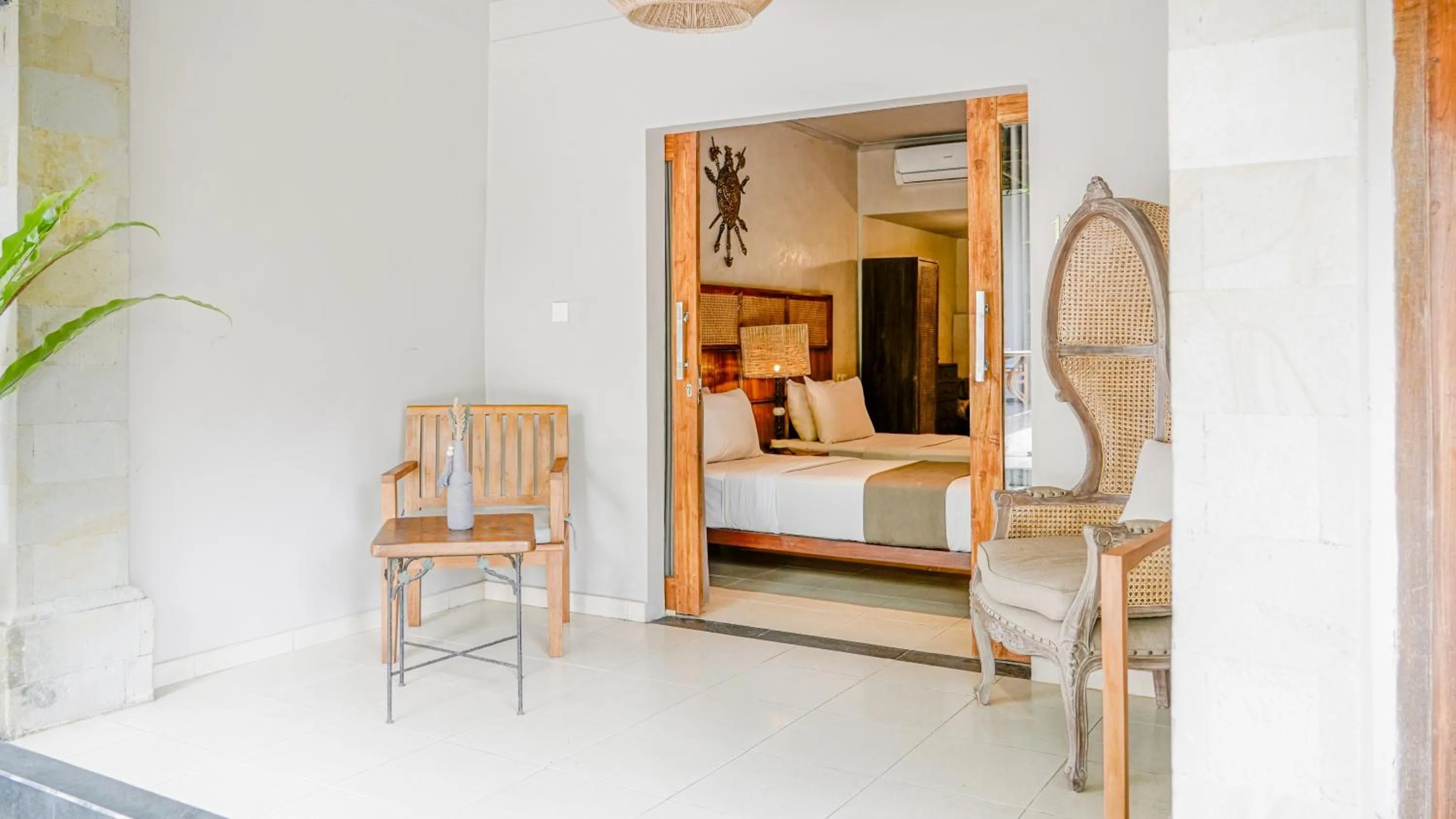 Bed in Lokasari Retreat