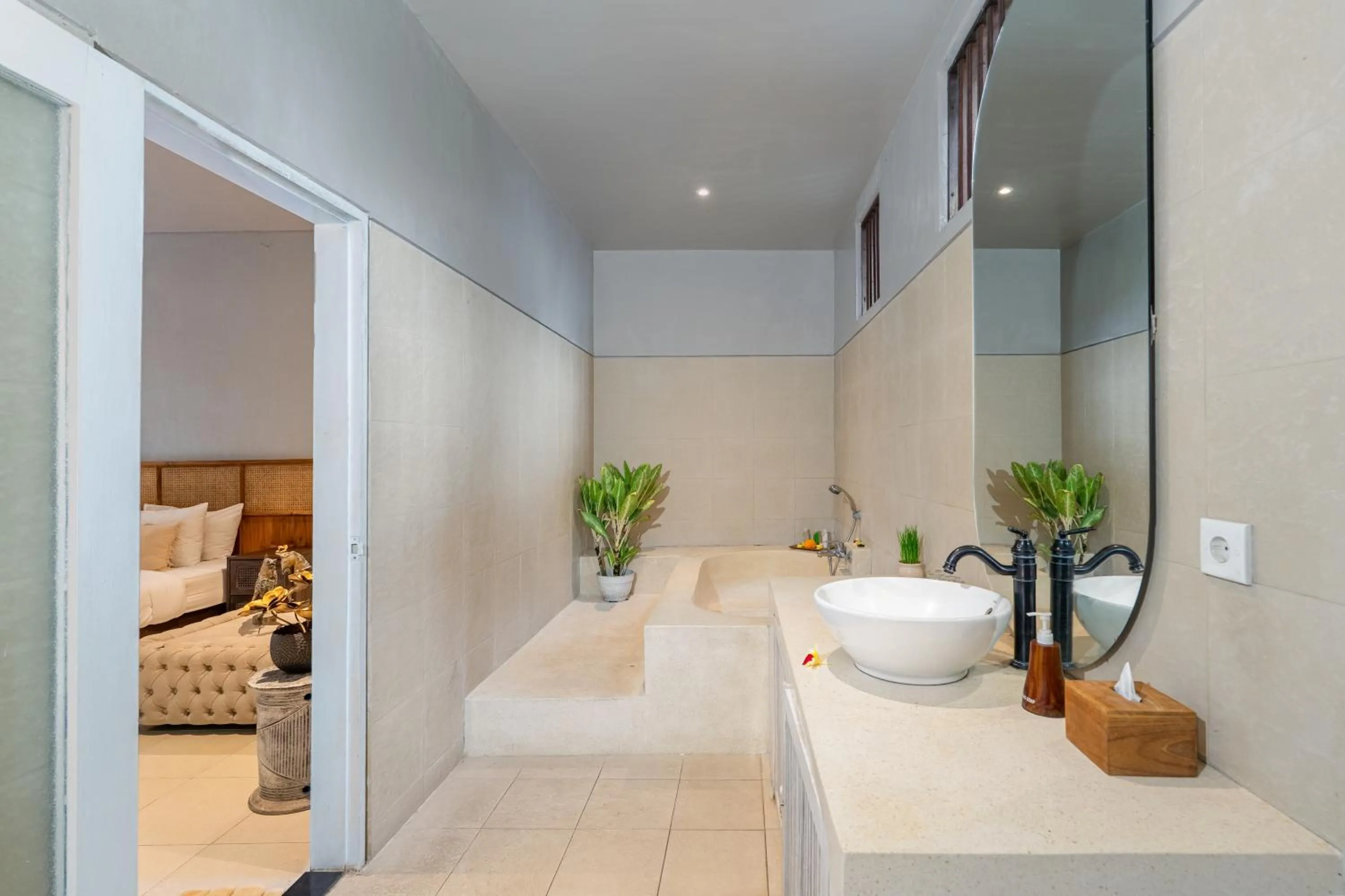 Bed in Lokasari Retreat