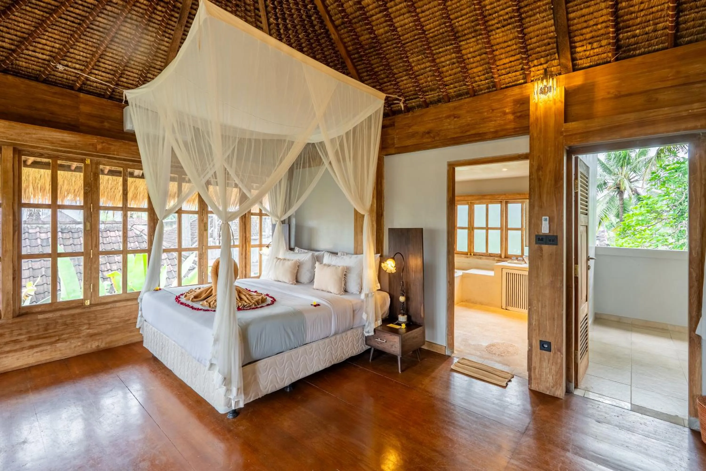 Bed in Lokasari Retreat