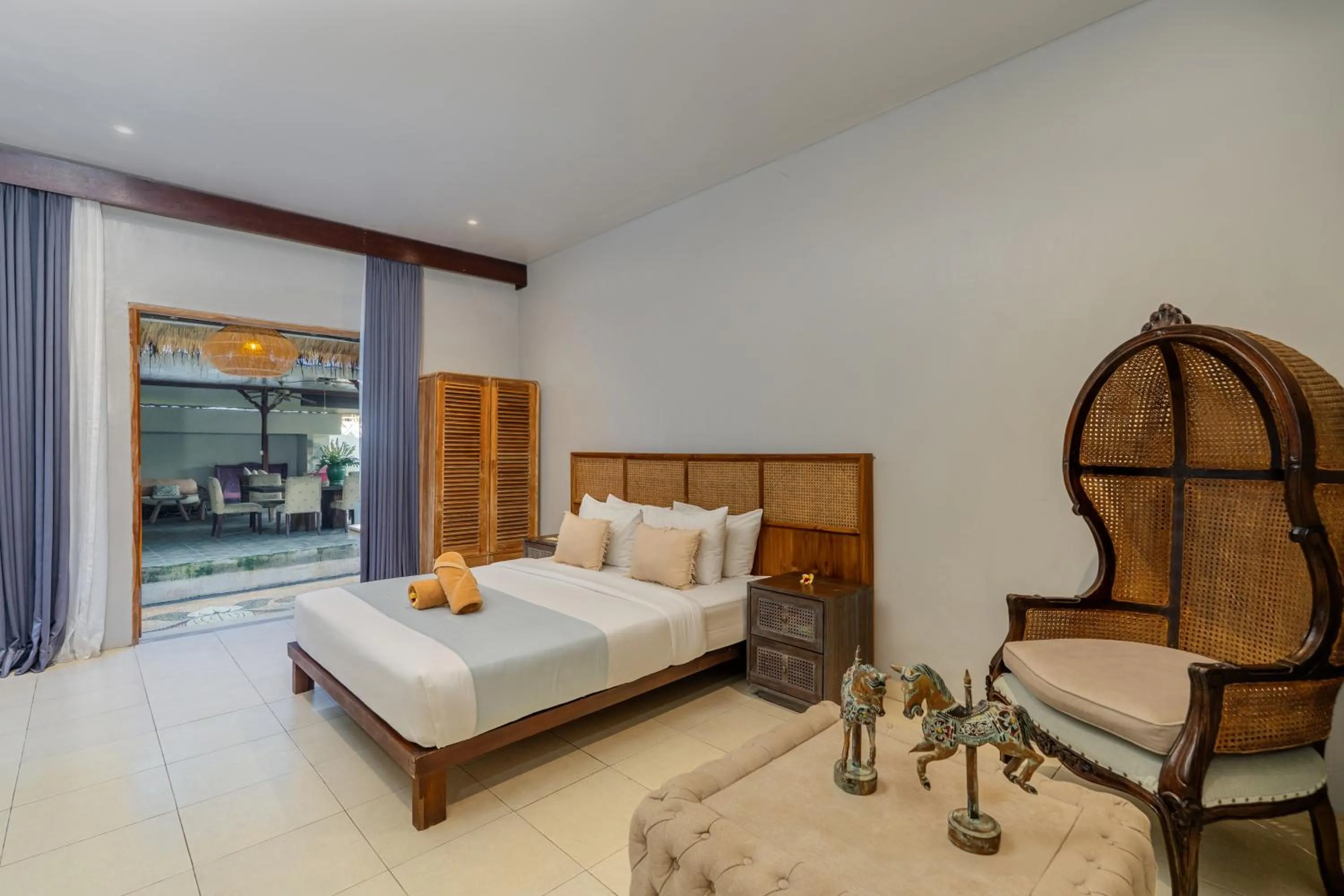 Bed in Lokasari Retreat