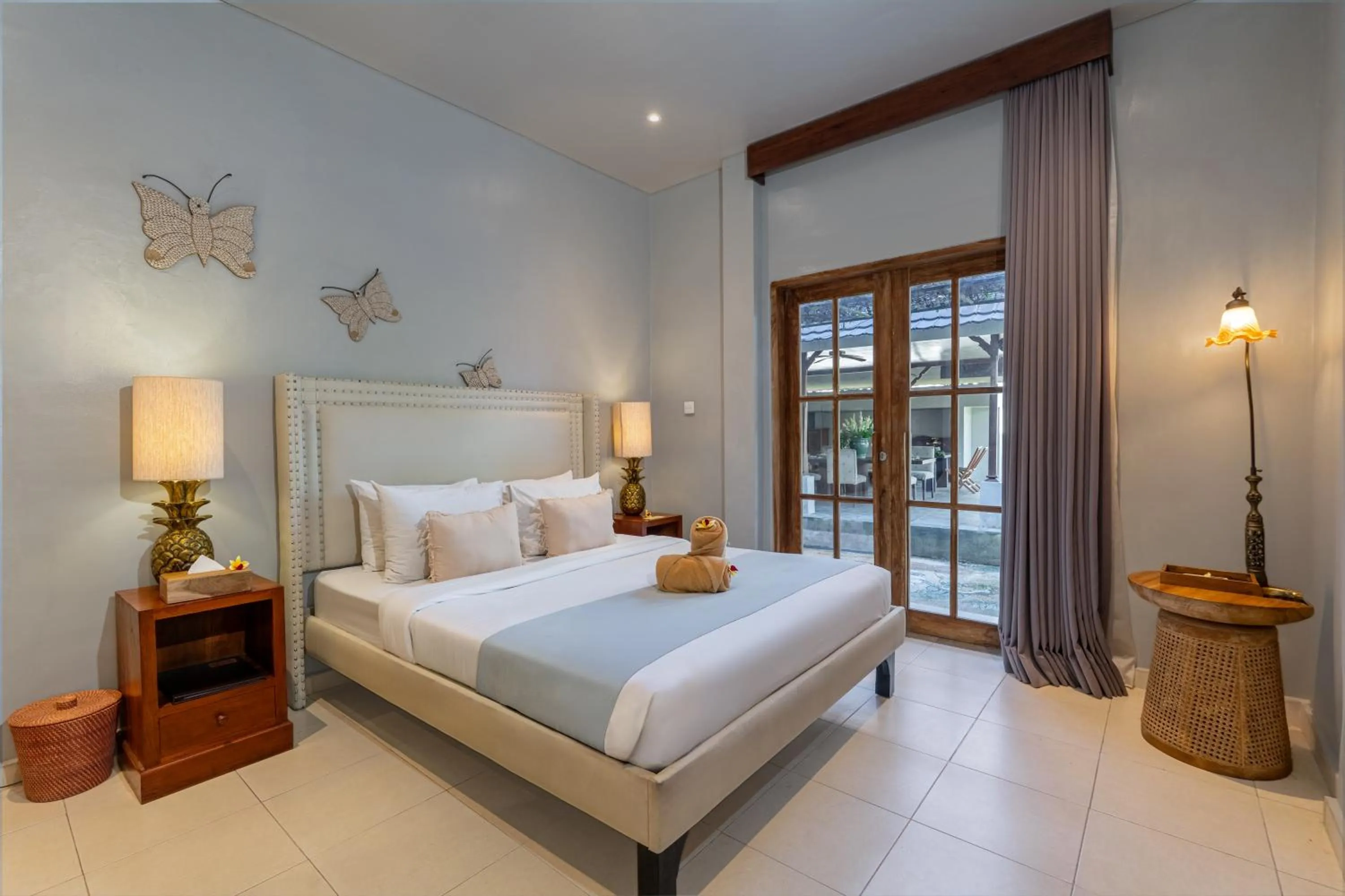 Bed in Lokasari Retreat