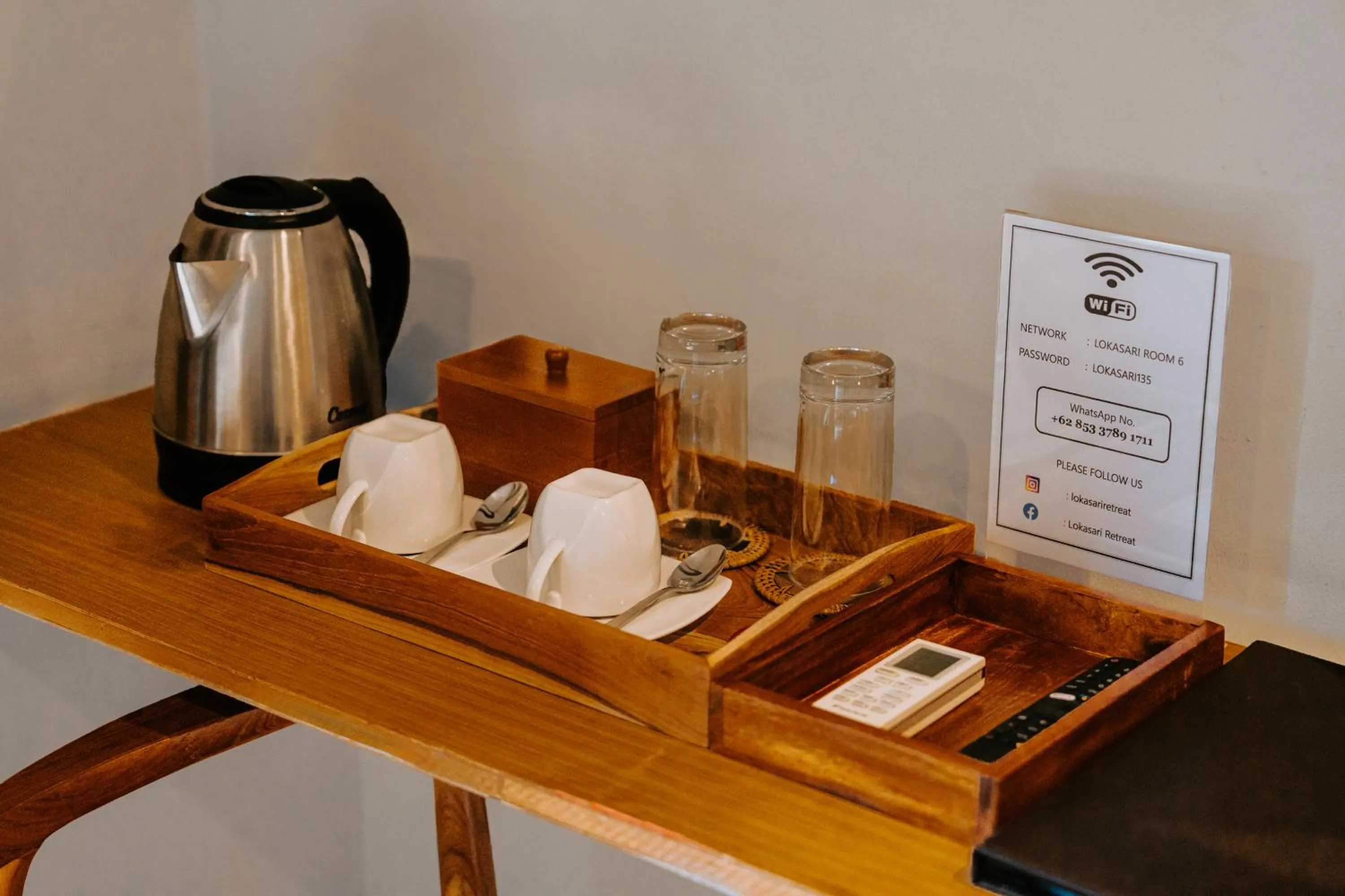 Deluxe Double Room with Balcony in Lokasari Retreat