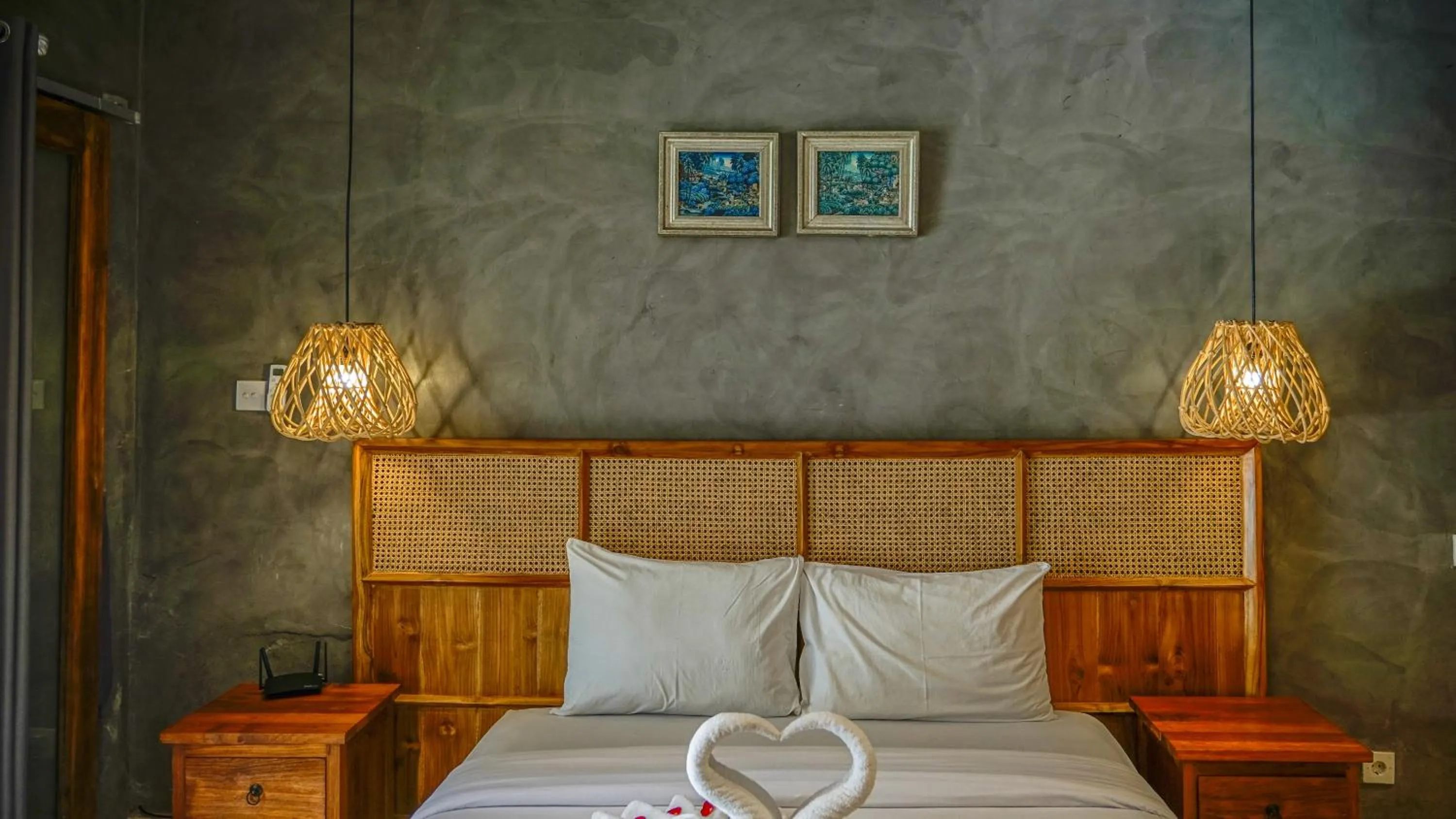 Bed in Lokasari Retreat