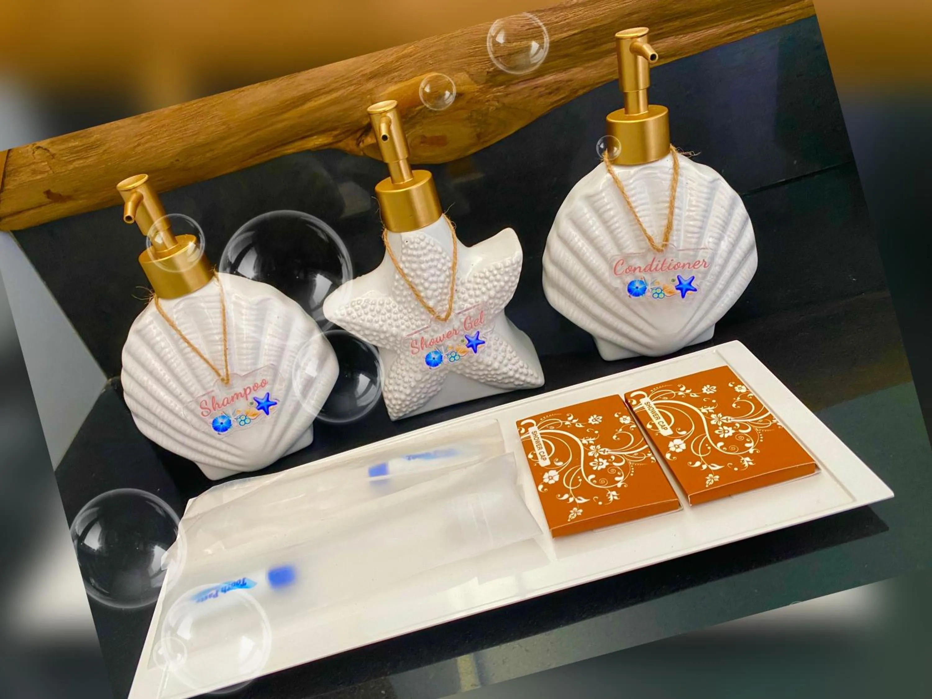 Bathroom in Sea Shell Resort