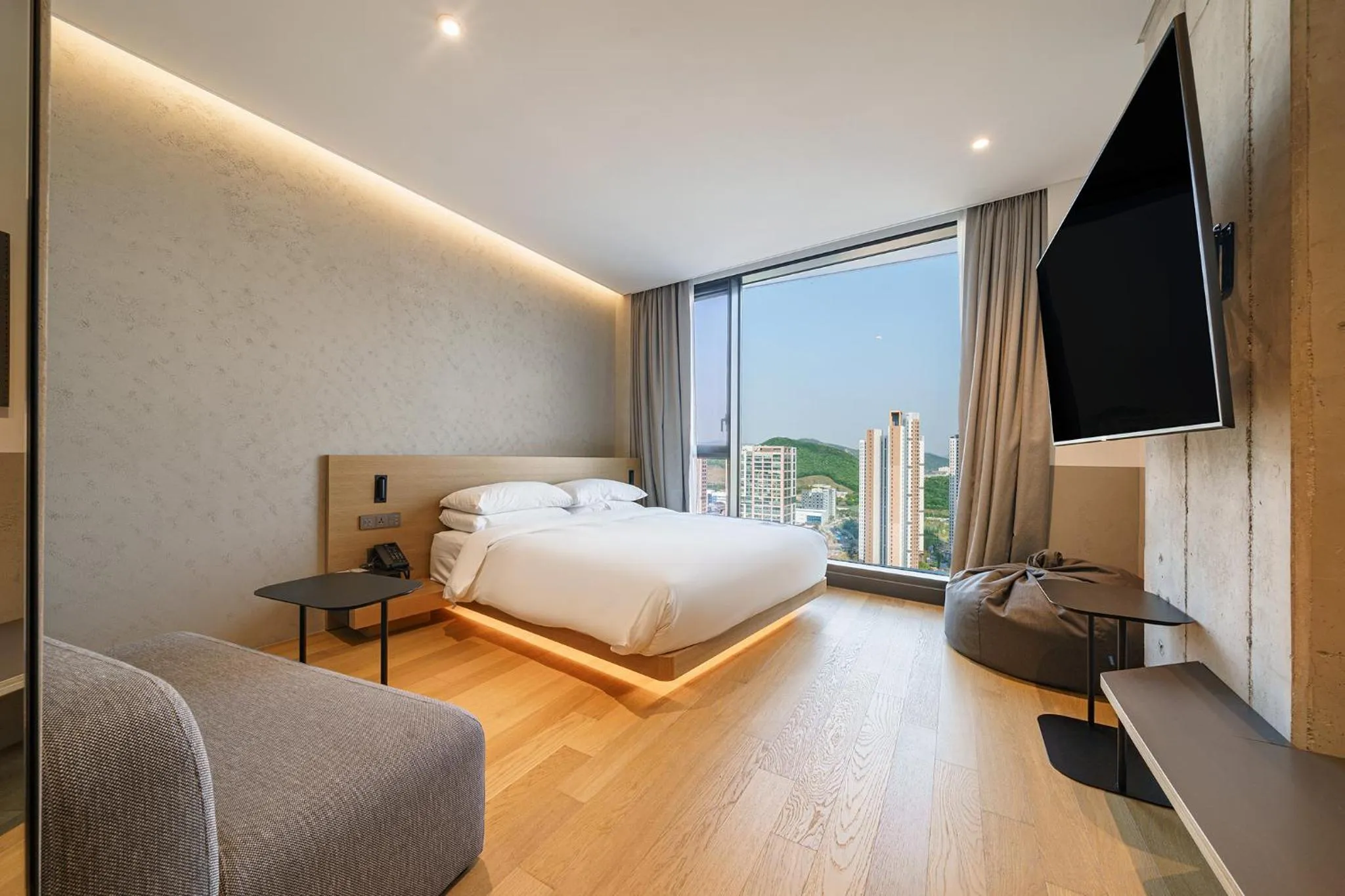Photo of the whole room, Bed in Take Hotel Seoul Gwangmyeong