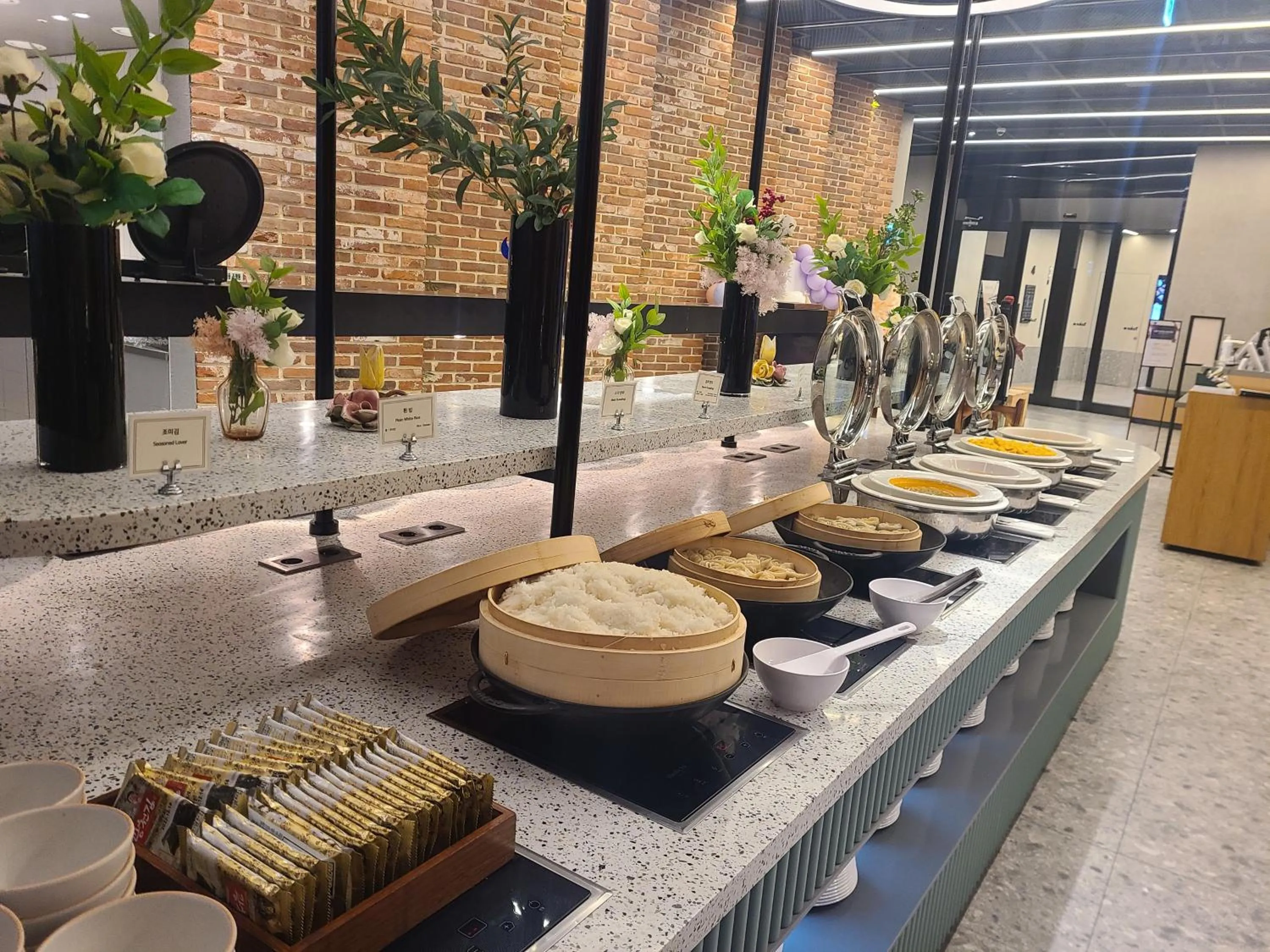 Breakfast in Take Hotel Seoul Gwangmyeong