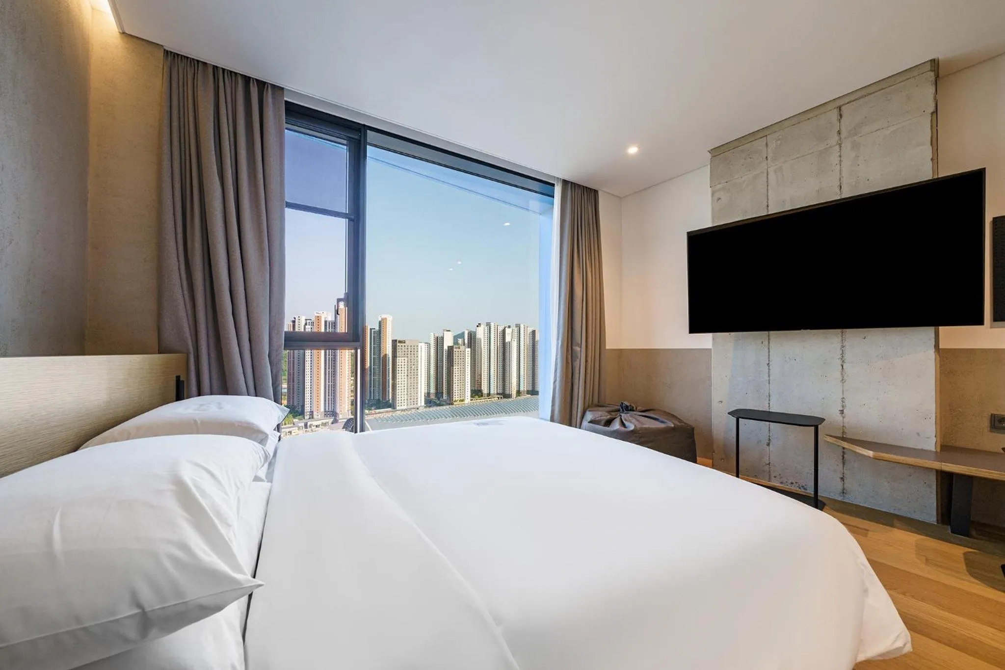 Photo of the whole room, Bed in Take Hotel Seoul Gwangmyeong