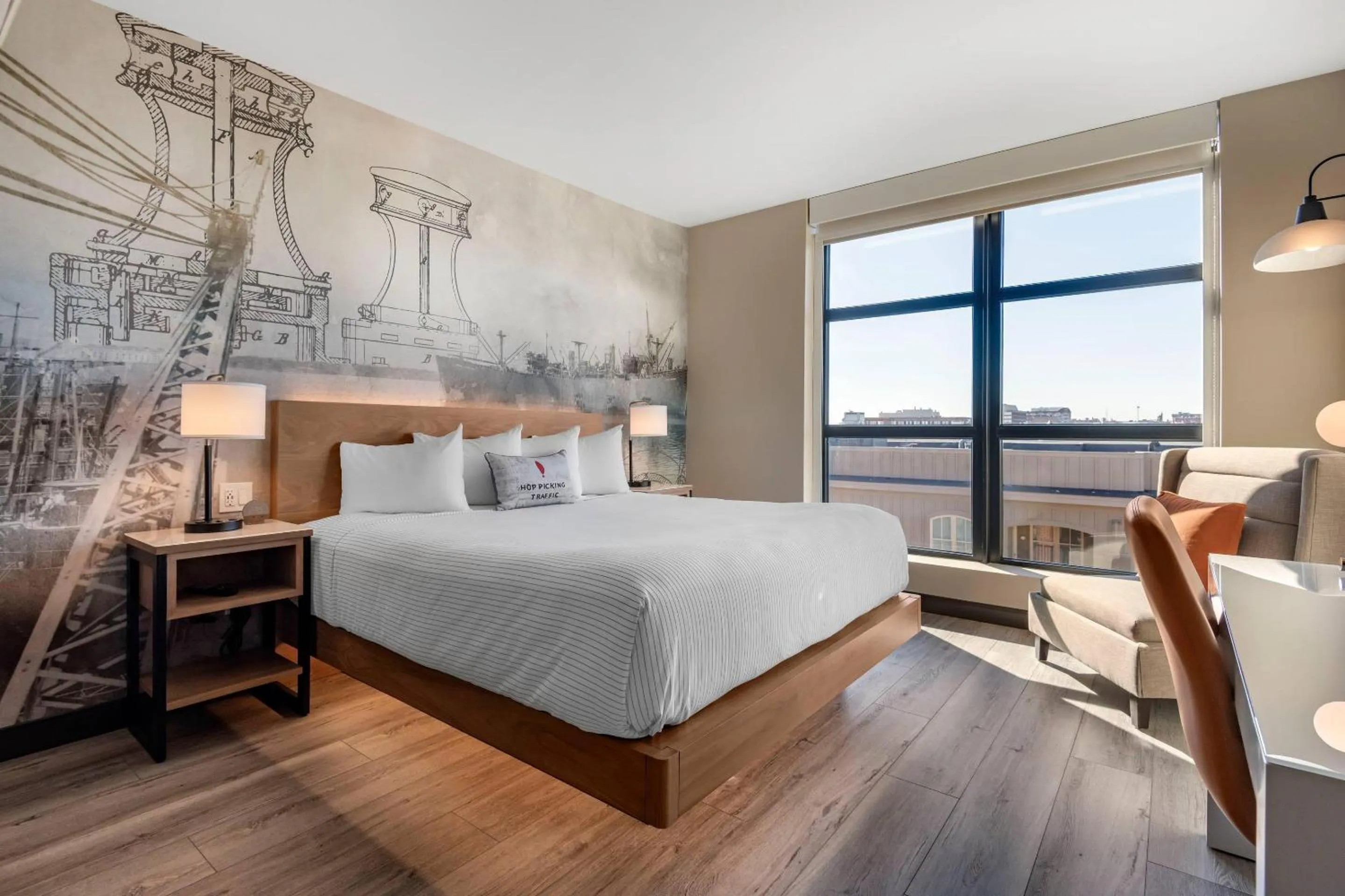 Bedroom, Bed in Cambria Hotel Portland Downtown Old Port