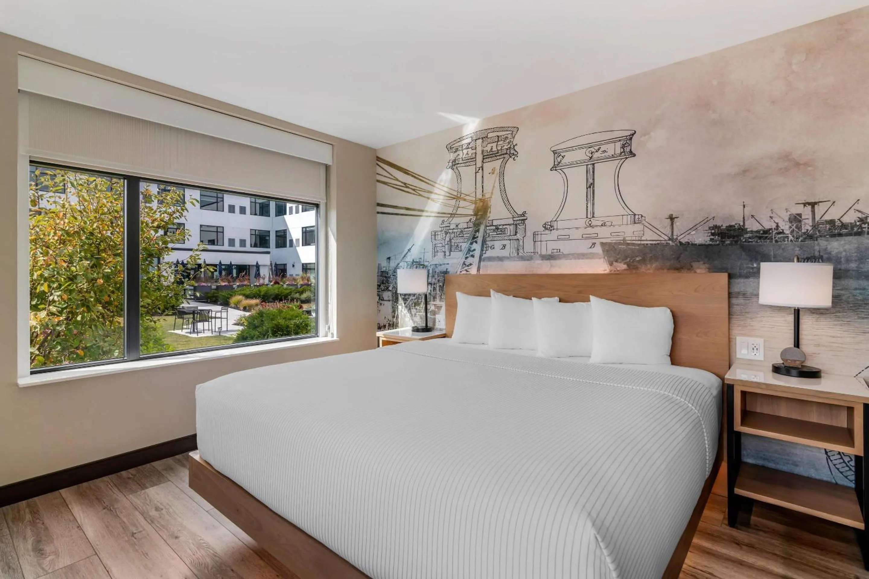 Bedroom, Bed in Cambria Hotel Portland Downtown Old Port