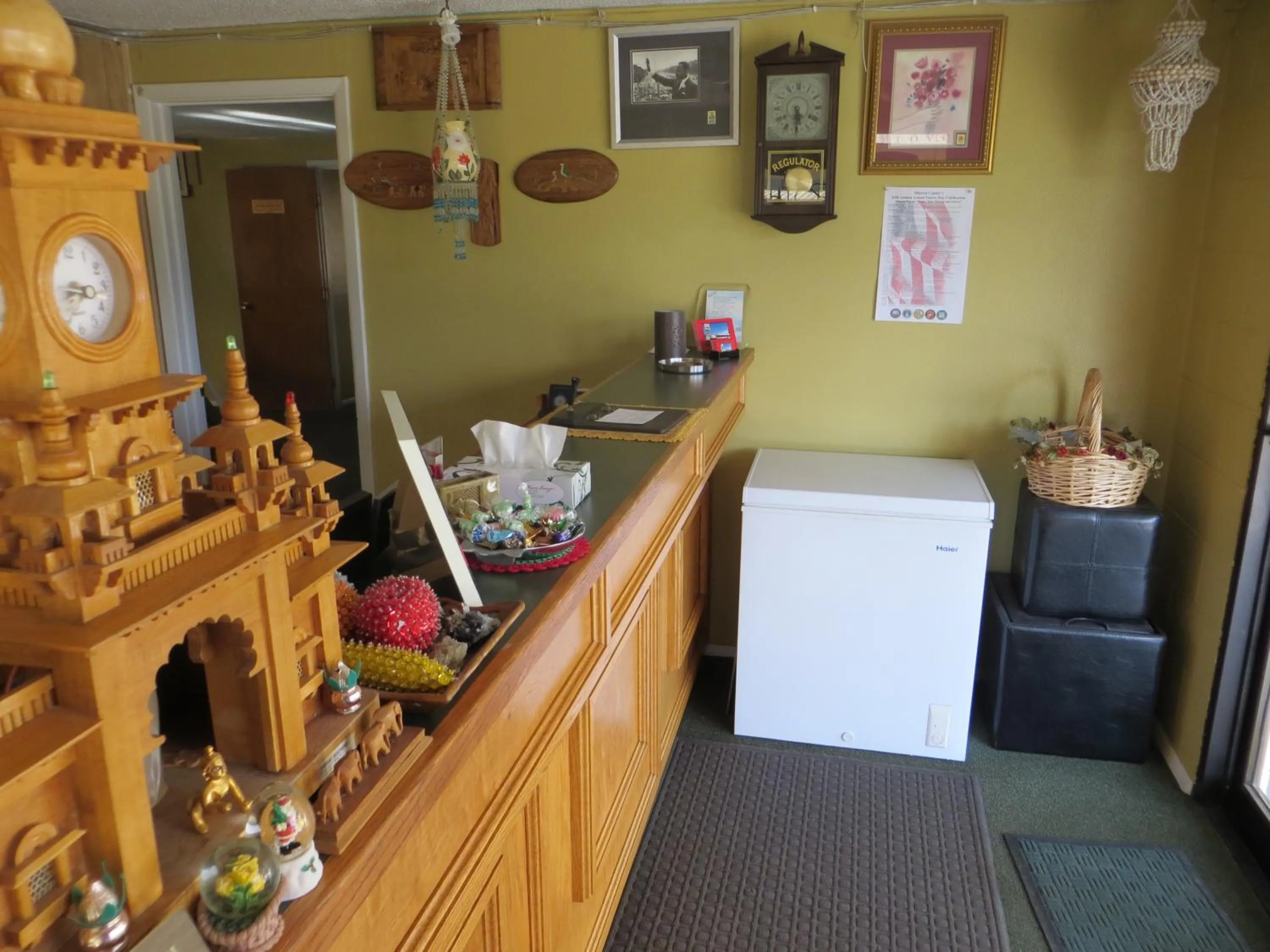 Lobby or reception in Holiday Lodge