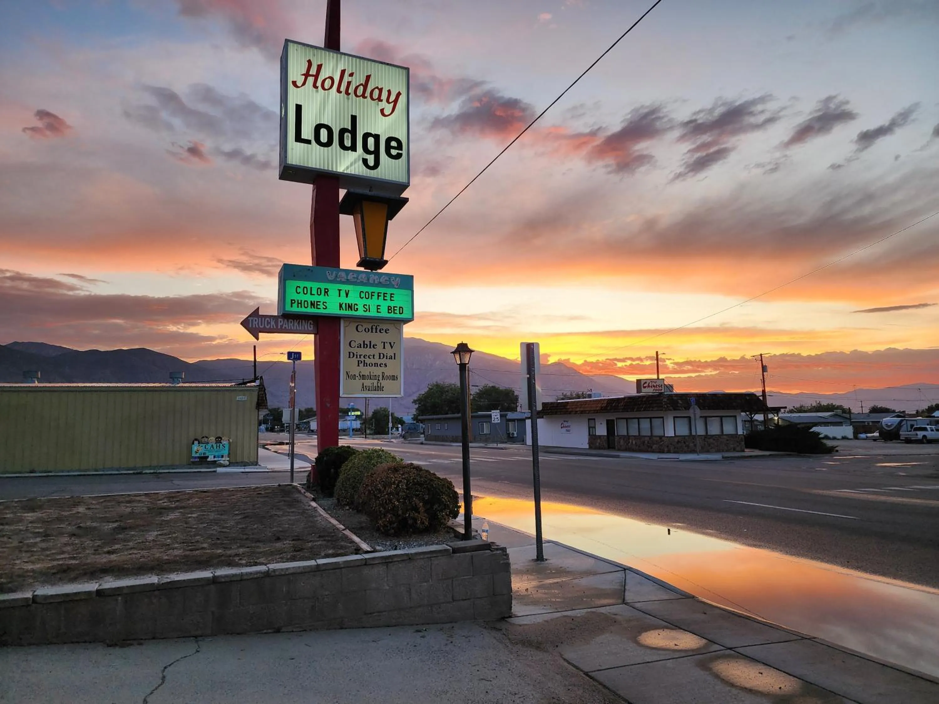Property logo or sign in Holiday Lodge