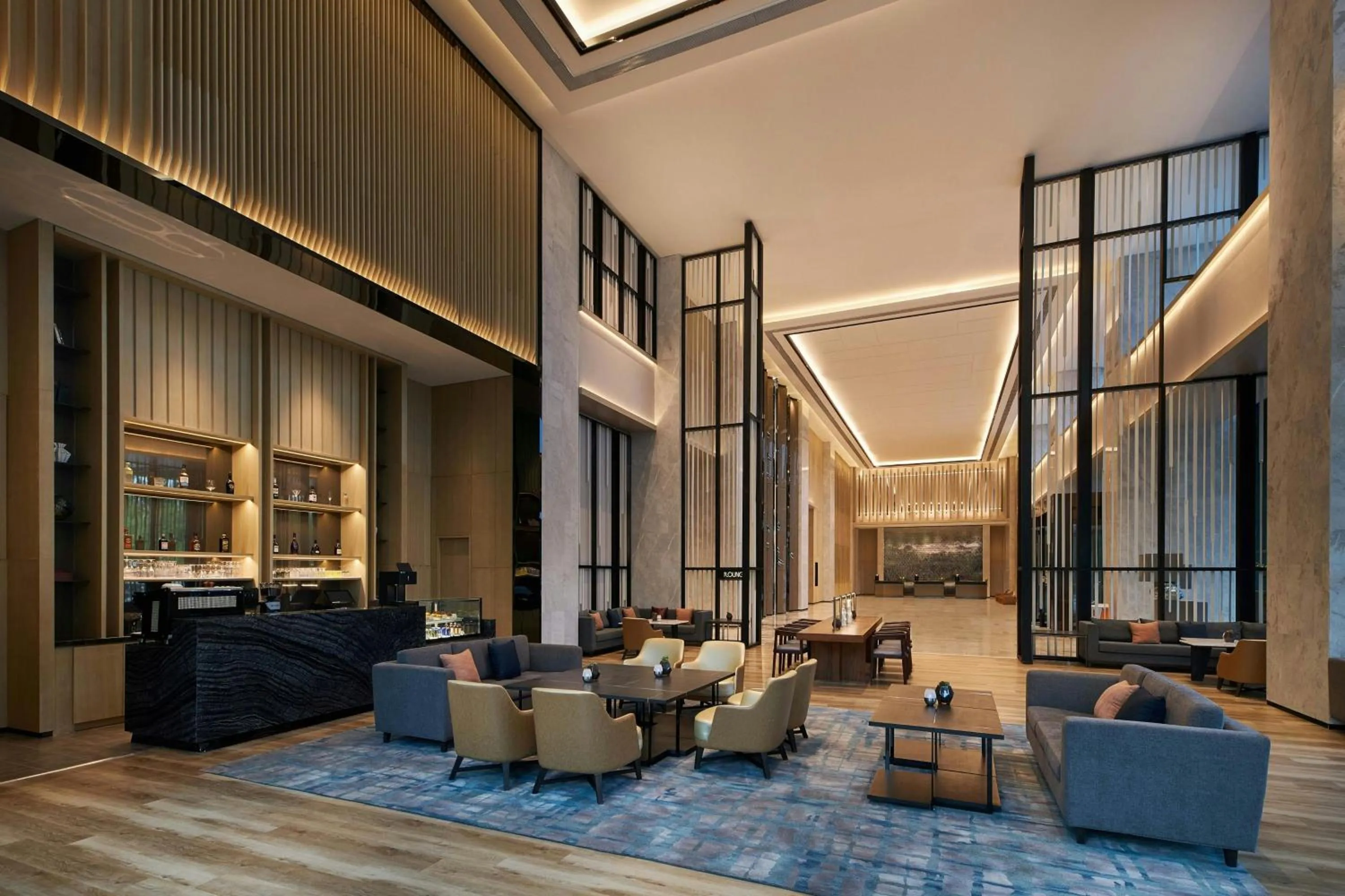 Lounge or bar in Courtyard by Marriott Changchun