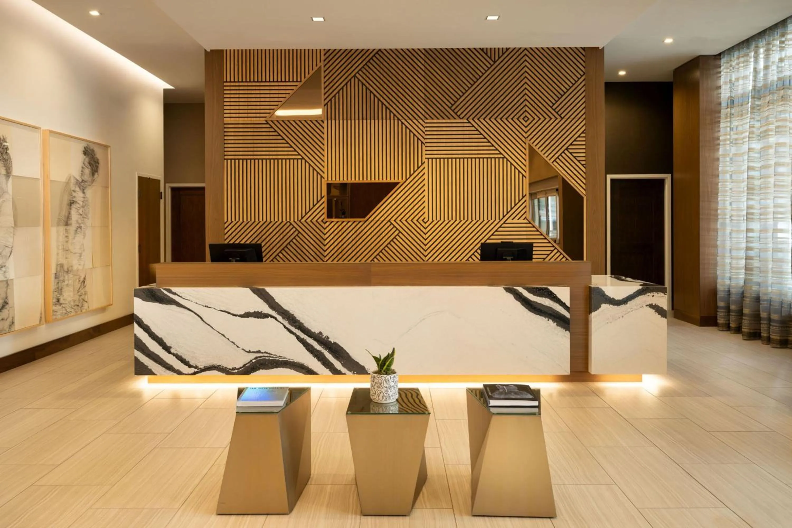 Lobby or reception in AC Hotel by Marriott Oakland Downtown