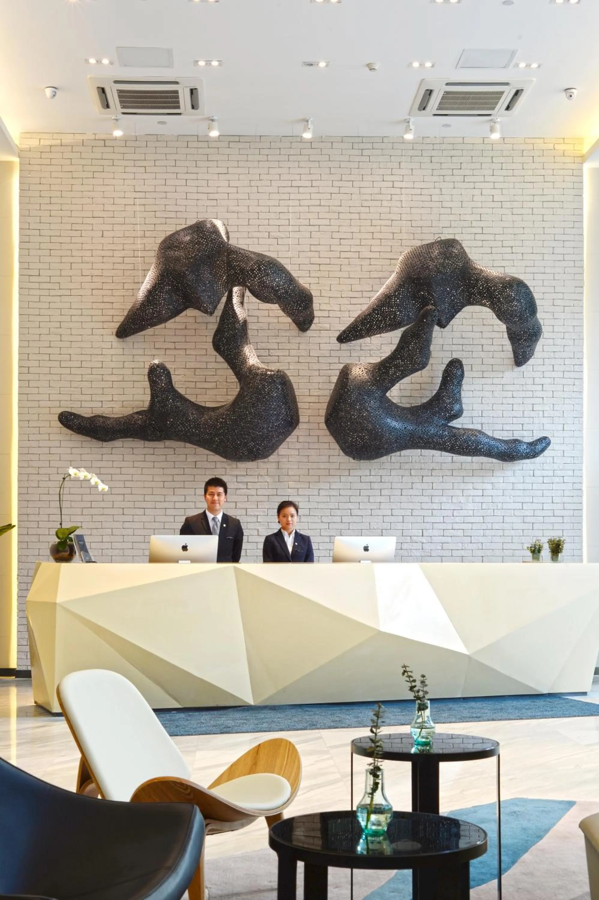 Lobby or reception in Modena By Fraser New District Wuxi