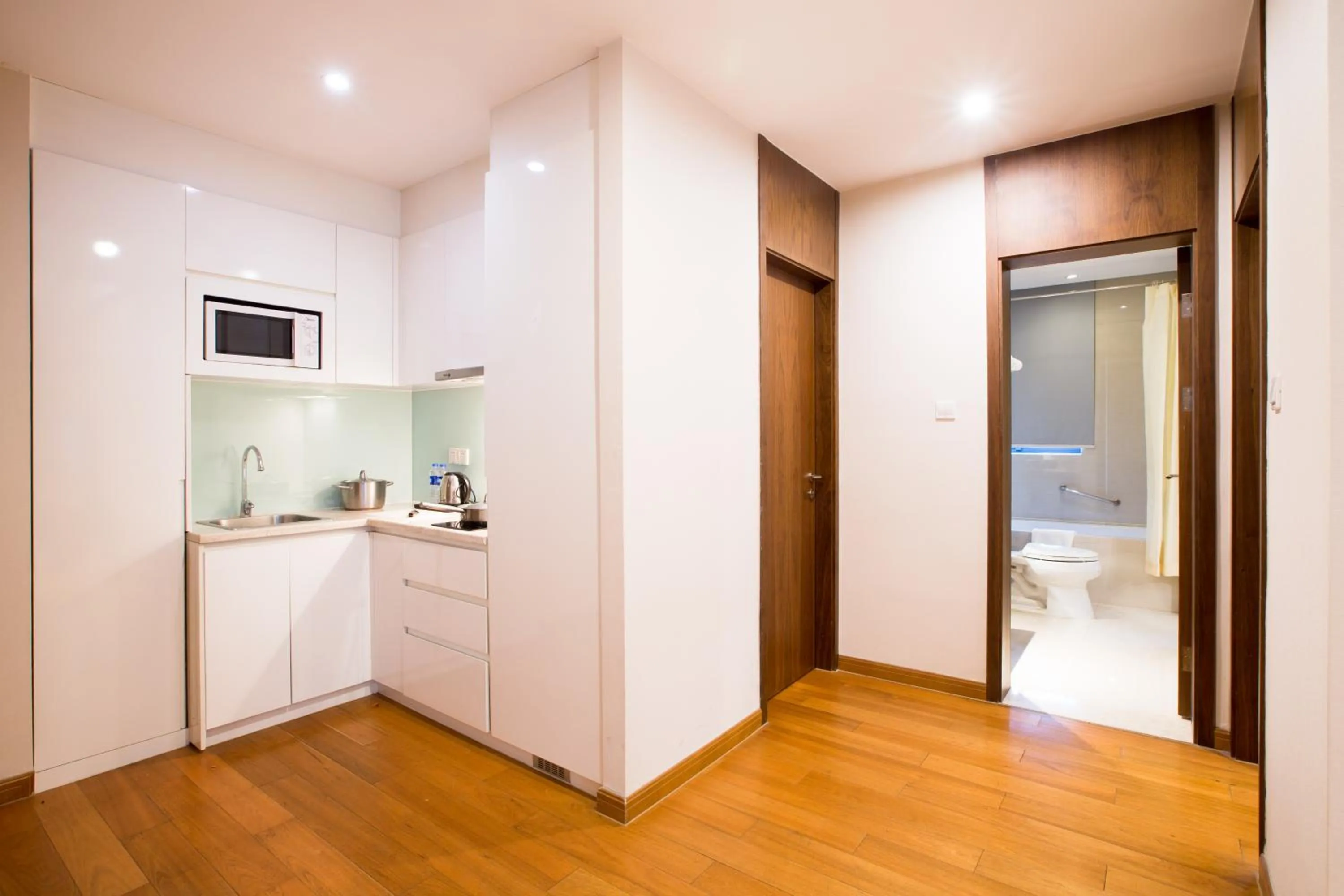 Kitchen or kitchenette in Modena By Fraser New District Wuxi