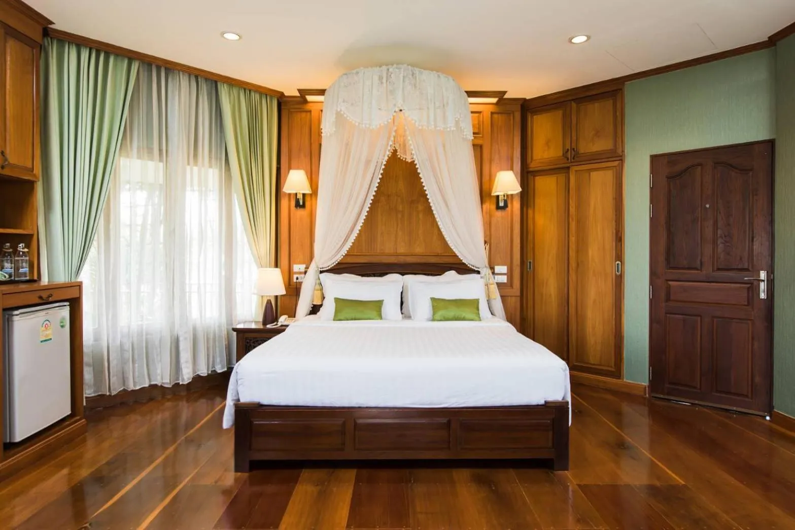Bed in Phusanfah Resort