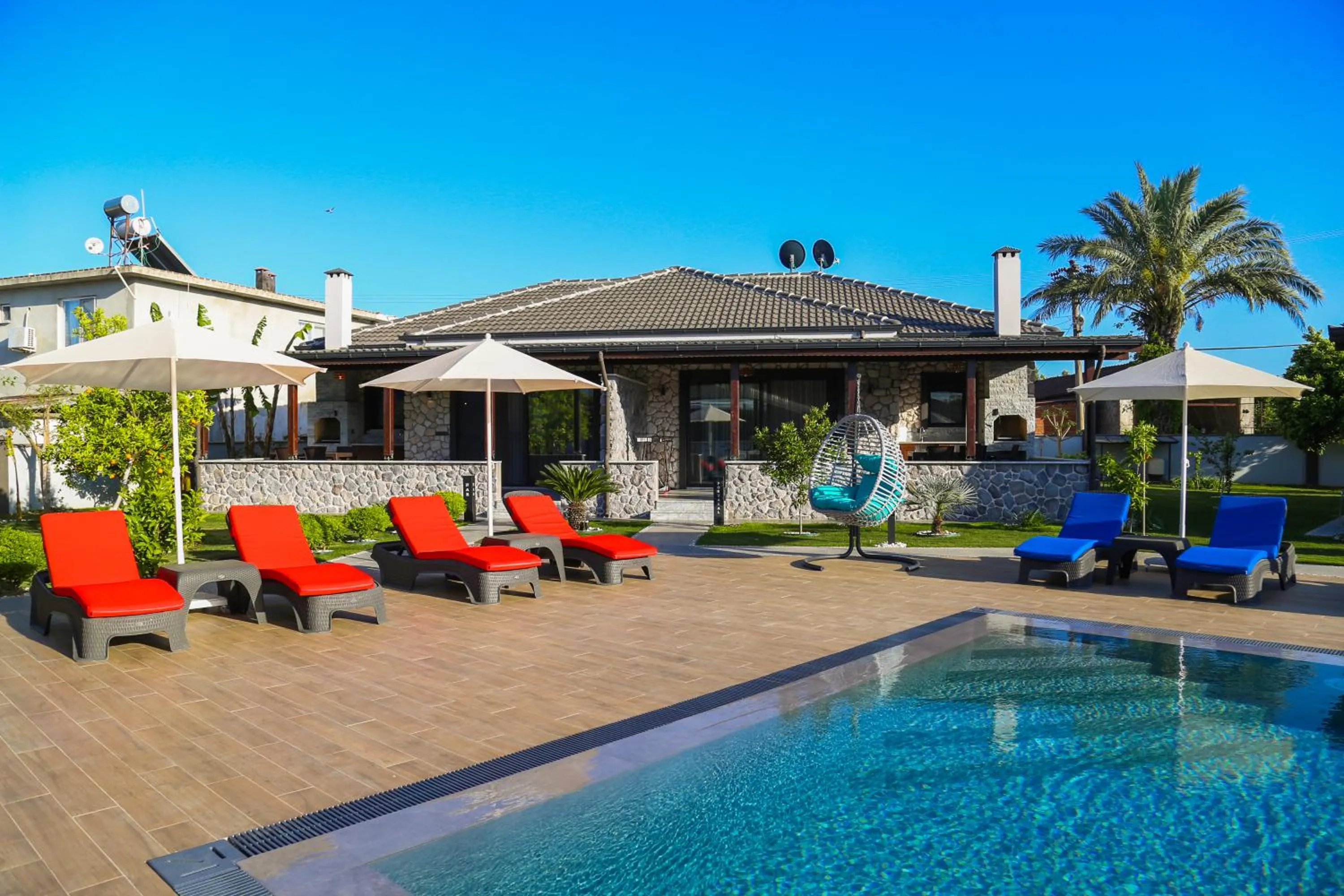 Swimming pool in Koycegiz Yalcin Villalari