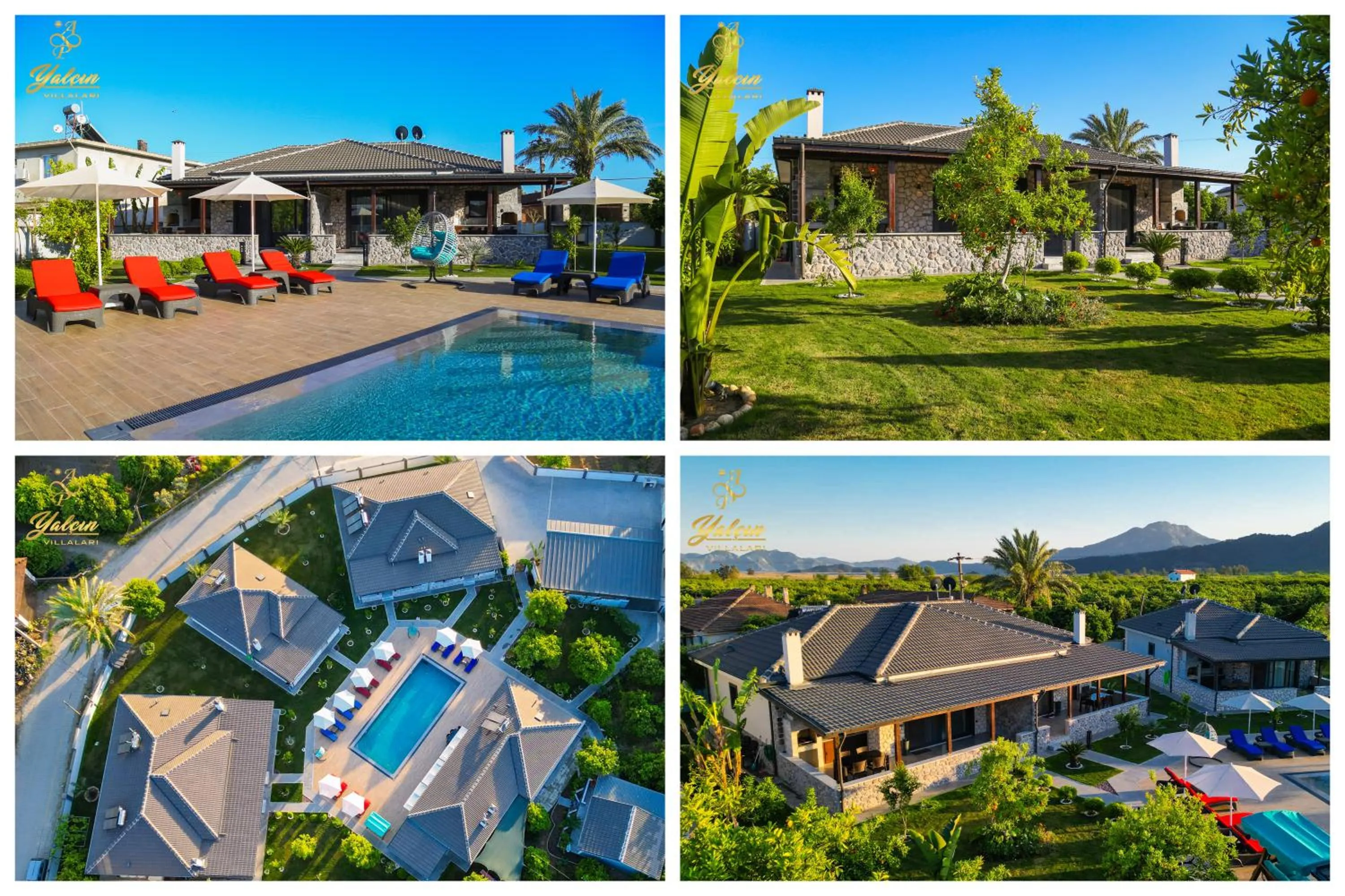 Garden in Koycegiz Yalcin Villalari