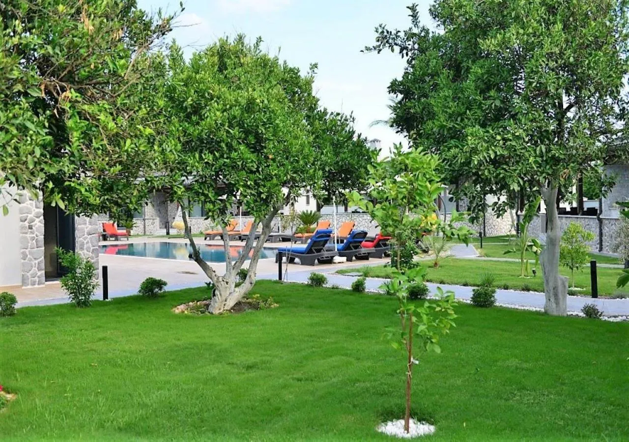 Garden in Koycegiz Yalcin Villalari