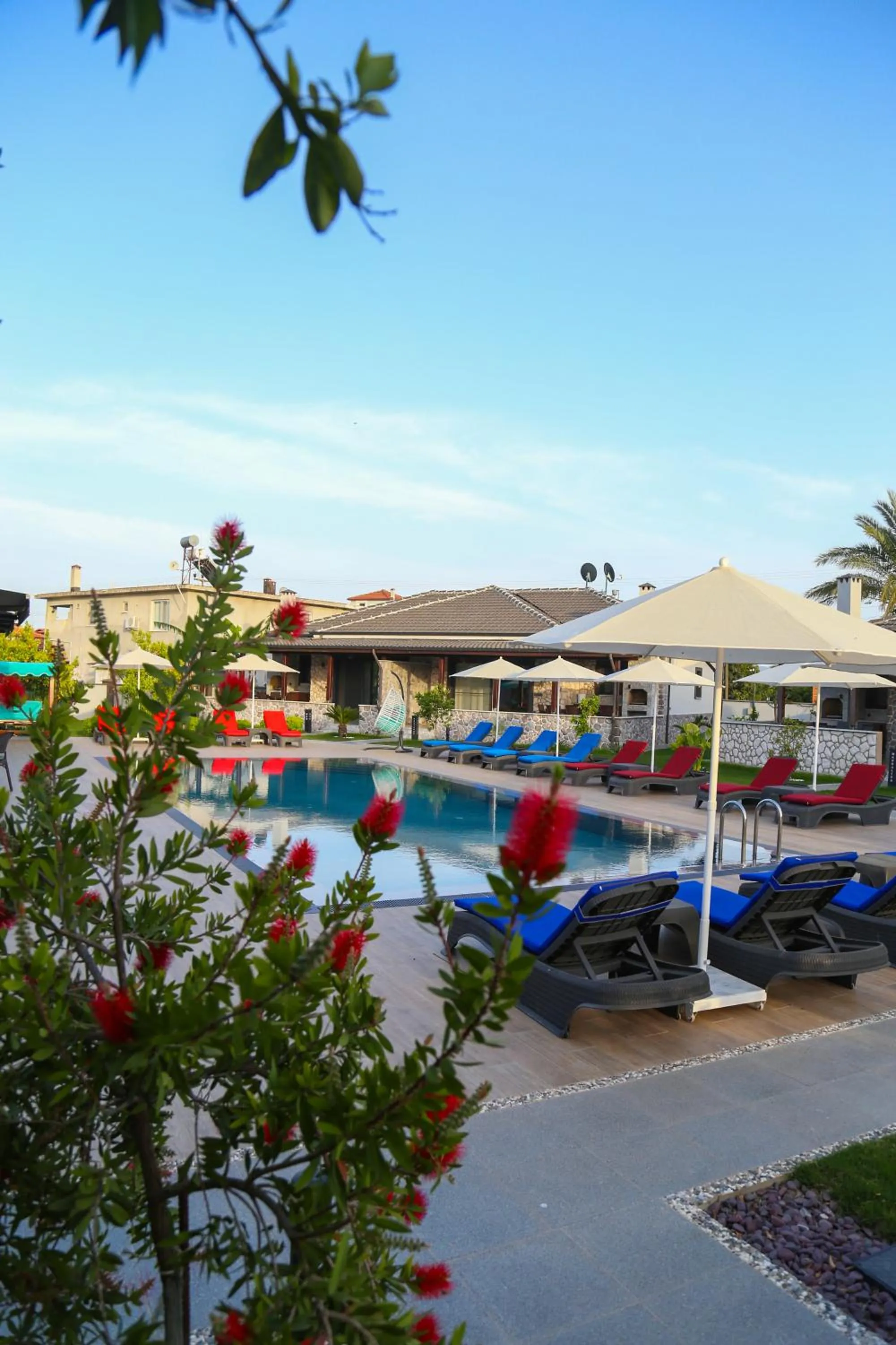 Swimming pool in Koycegiz Yalcin Villalari