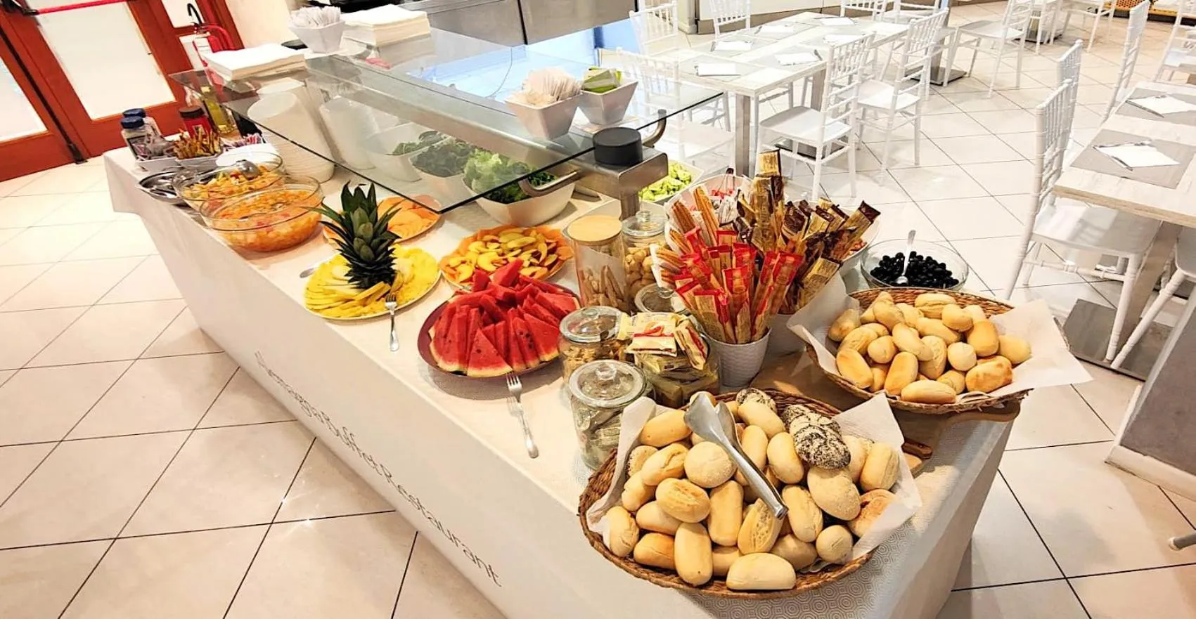 Food and drinks in Hotel Alemagna Bed&Breakfast Bibione Lido del Sole