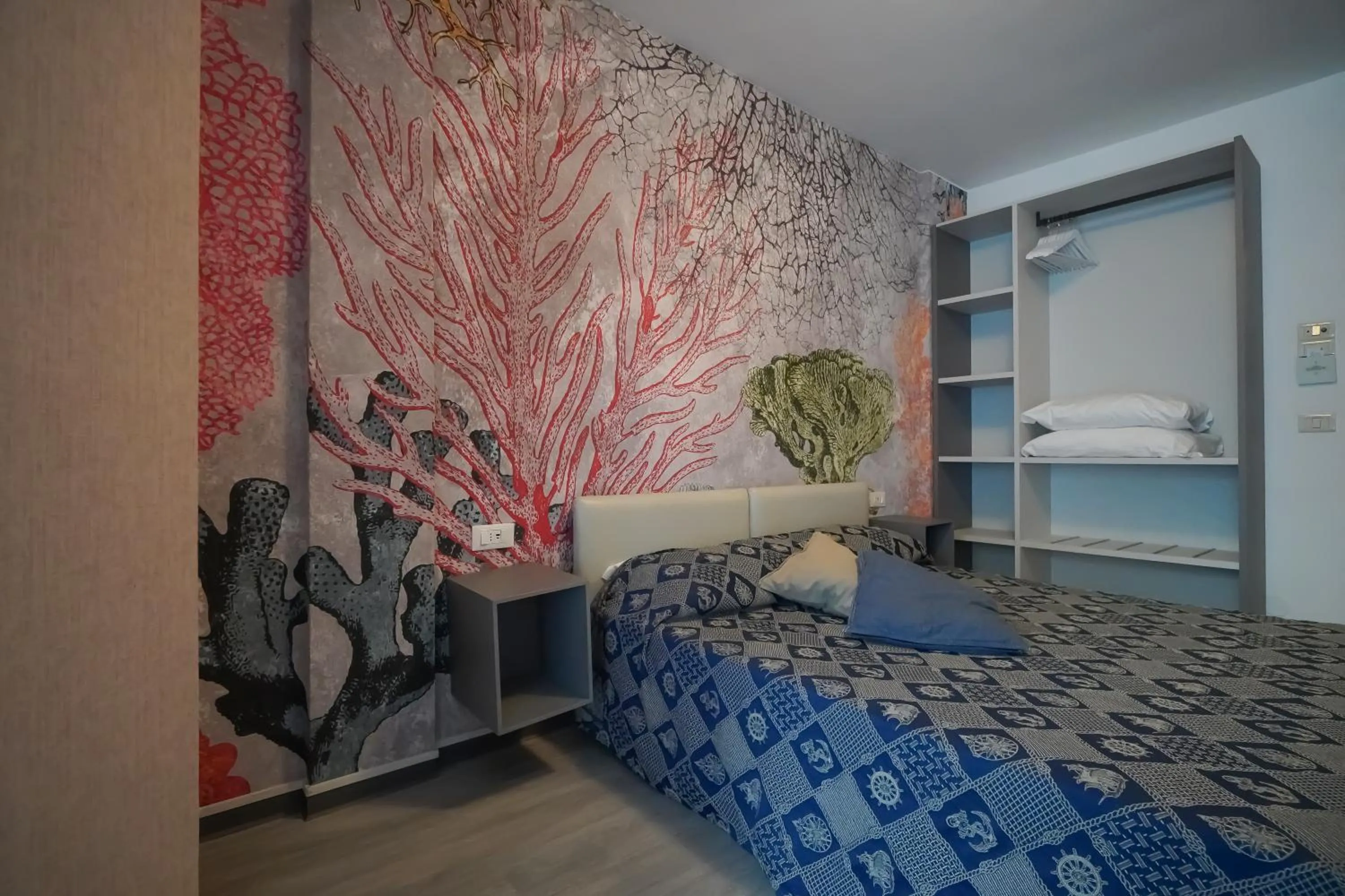 Bed in Hotel Alemagna Bed&Breakfast Bibione Lido del Sole