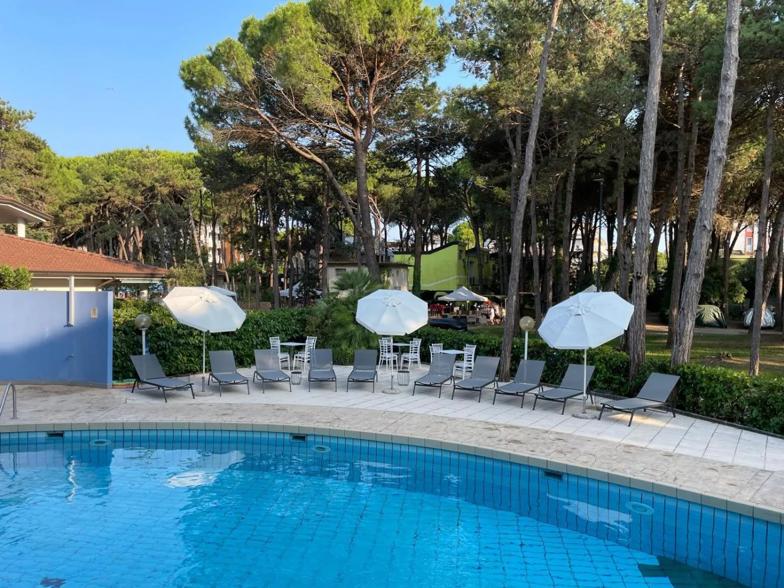 Garden in Hotel Alemagna Bed&Breakfast Bibione Lido del Sole