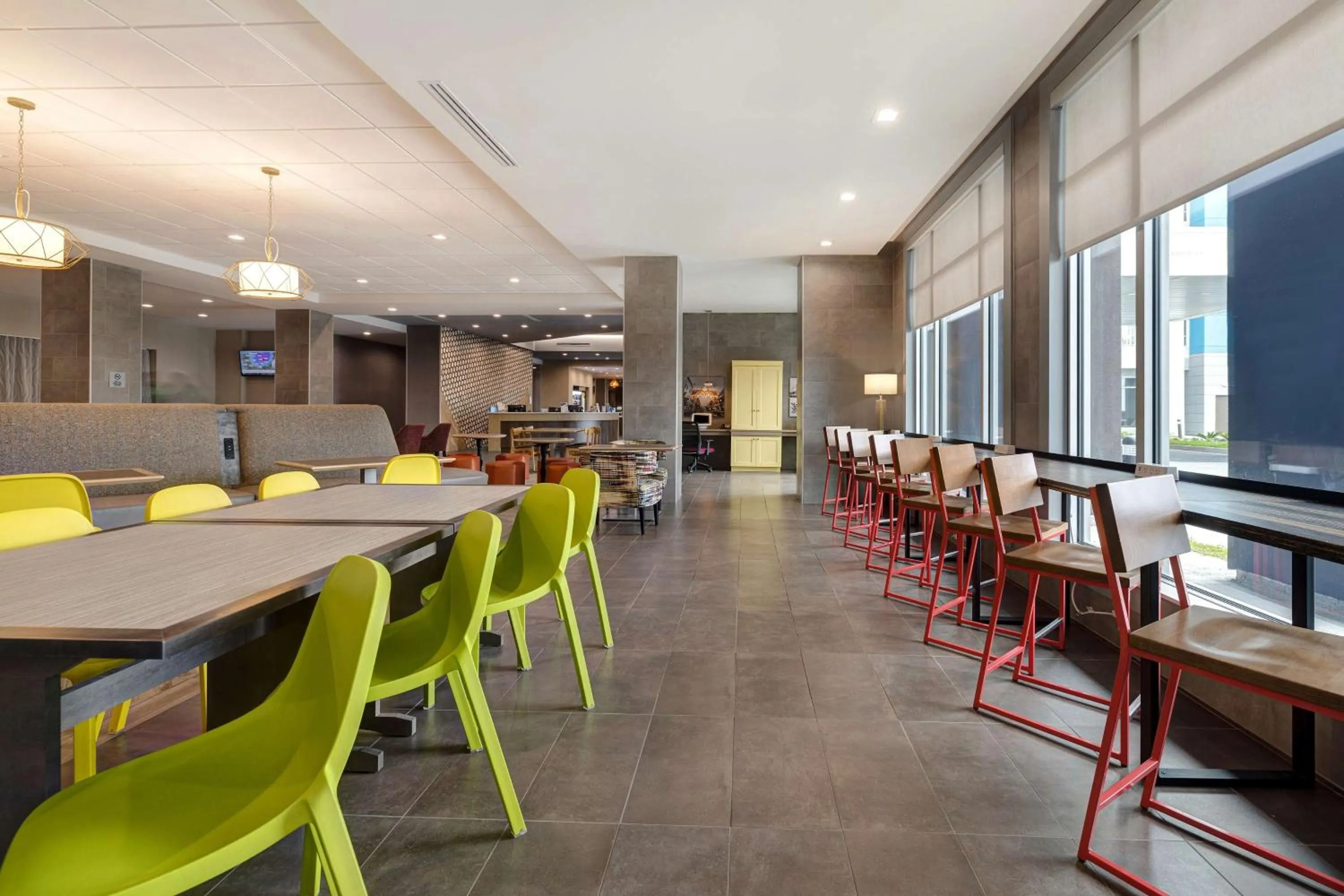 Lobby or reception in Home2 Suites Galveston, Tx