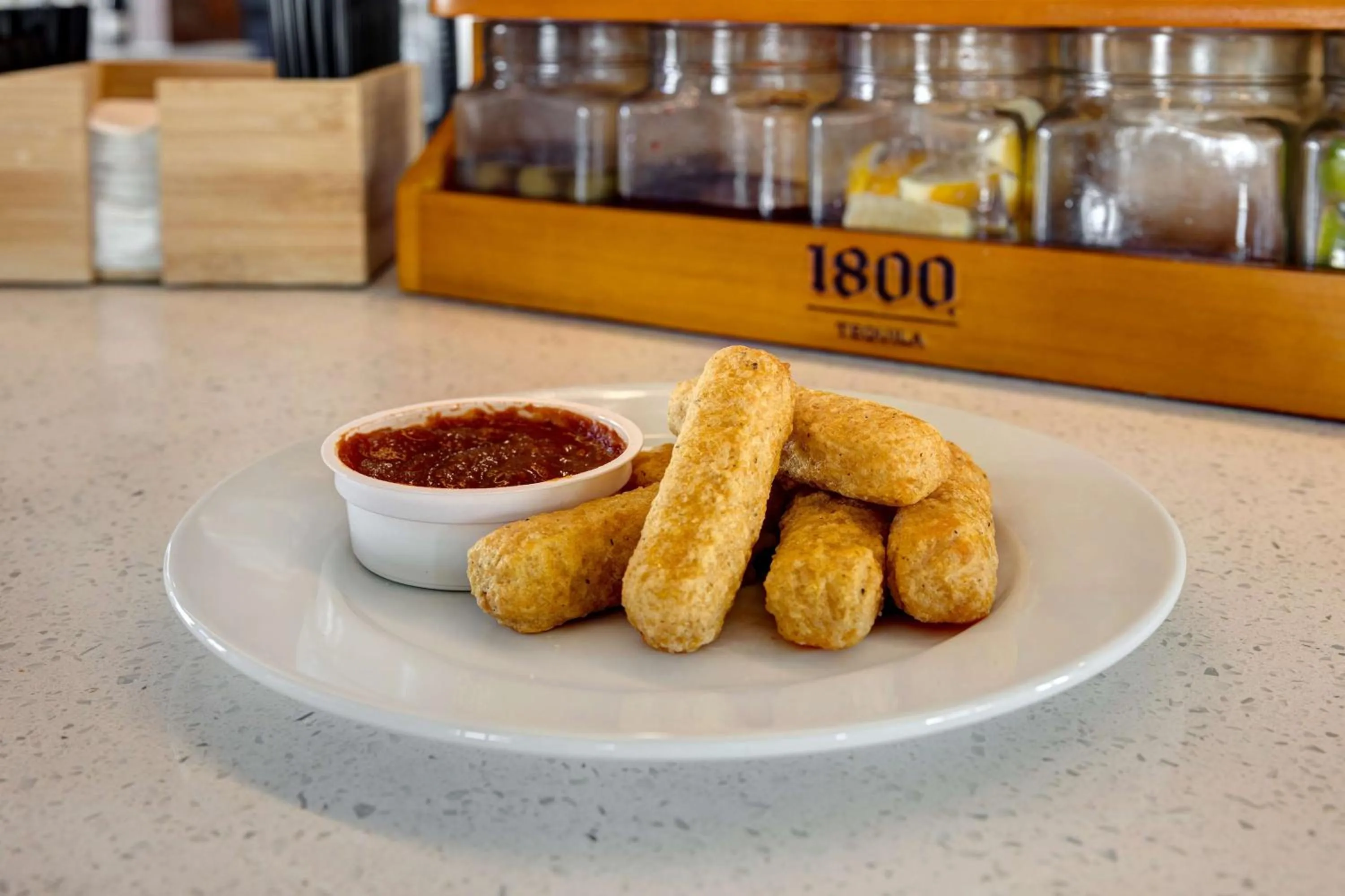 Dining area in Home2 Suites Galveston, Tx