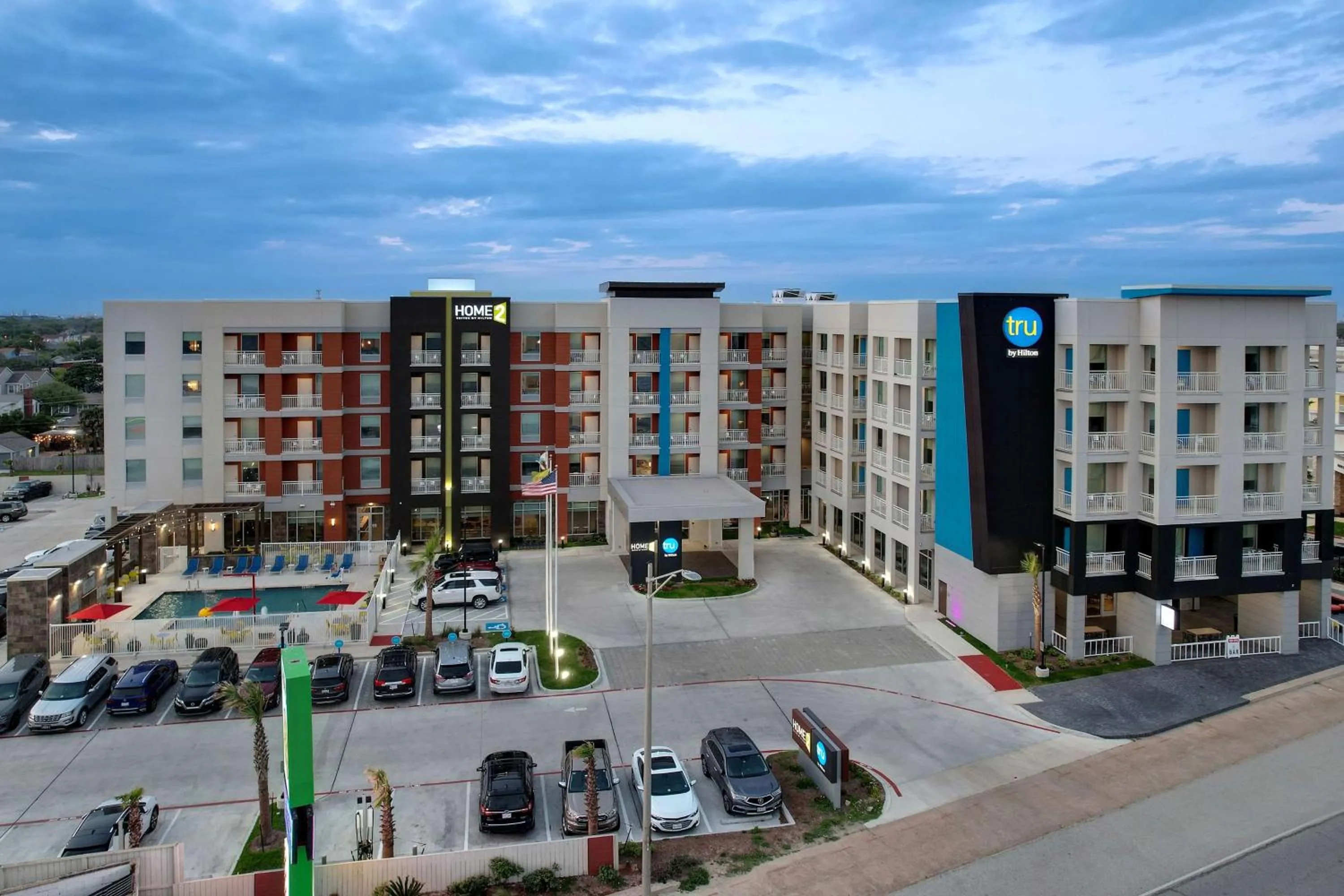 Property building in Tru By Hilton Galveston, Tx