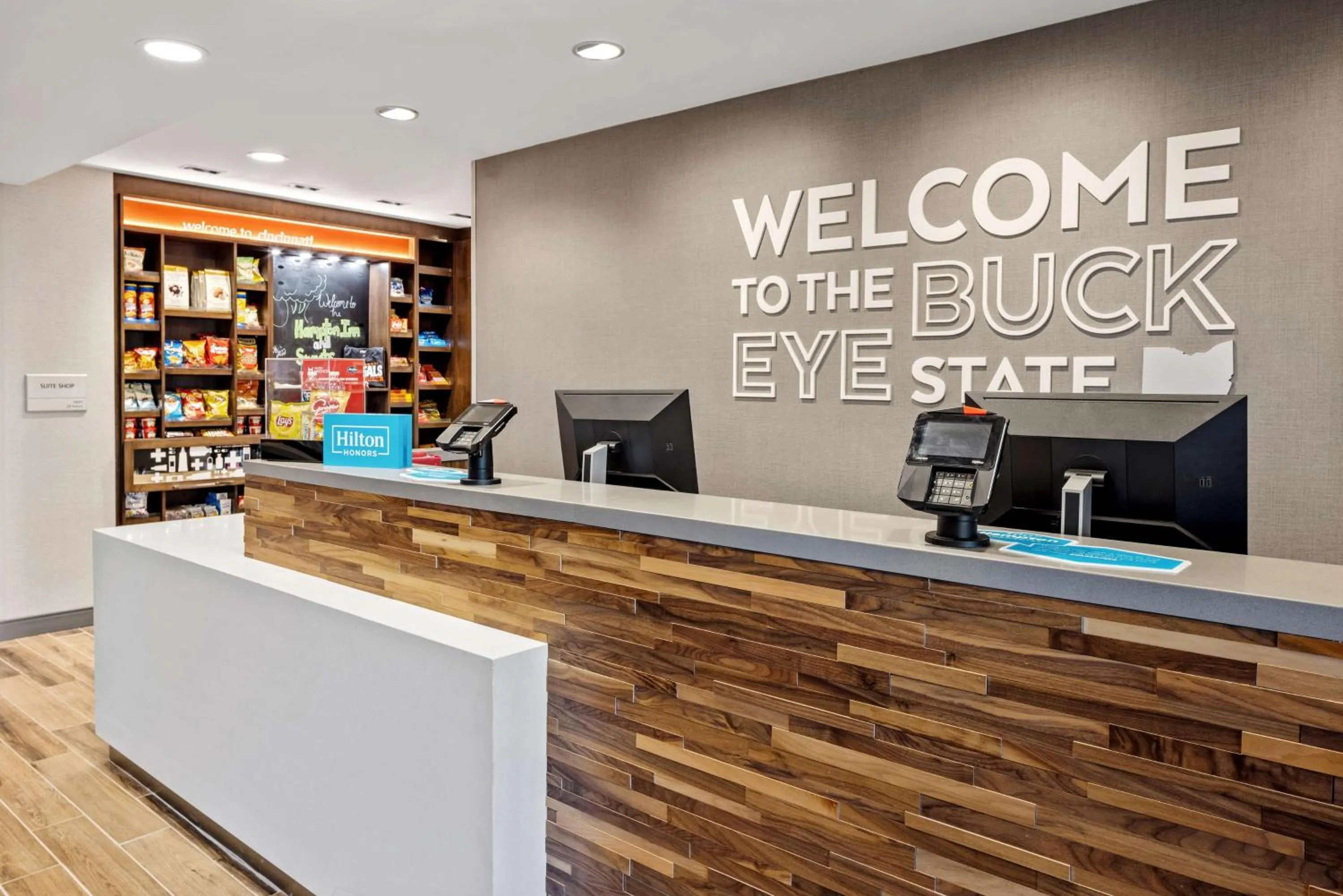 Lobby or reception in Hampton Inn & Suites Cincinnati West, Oh