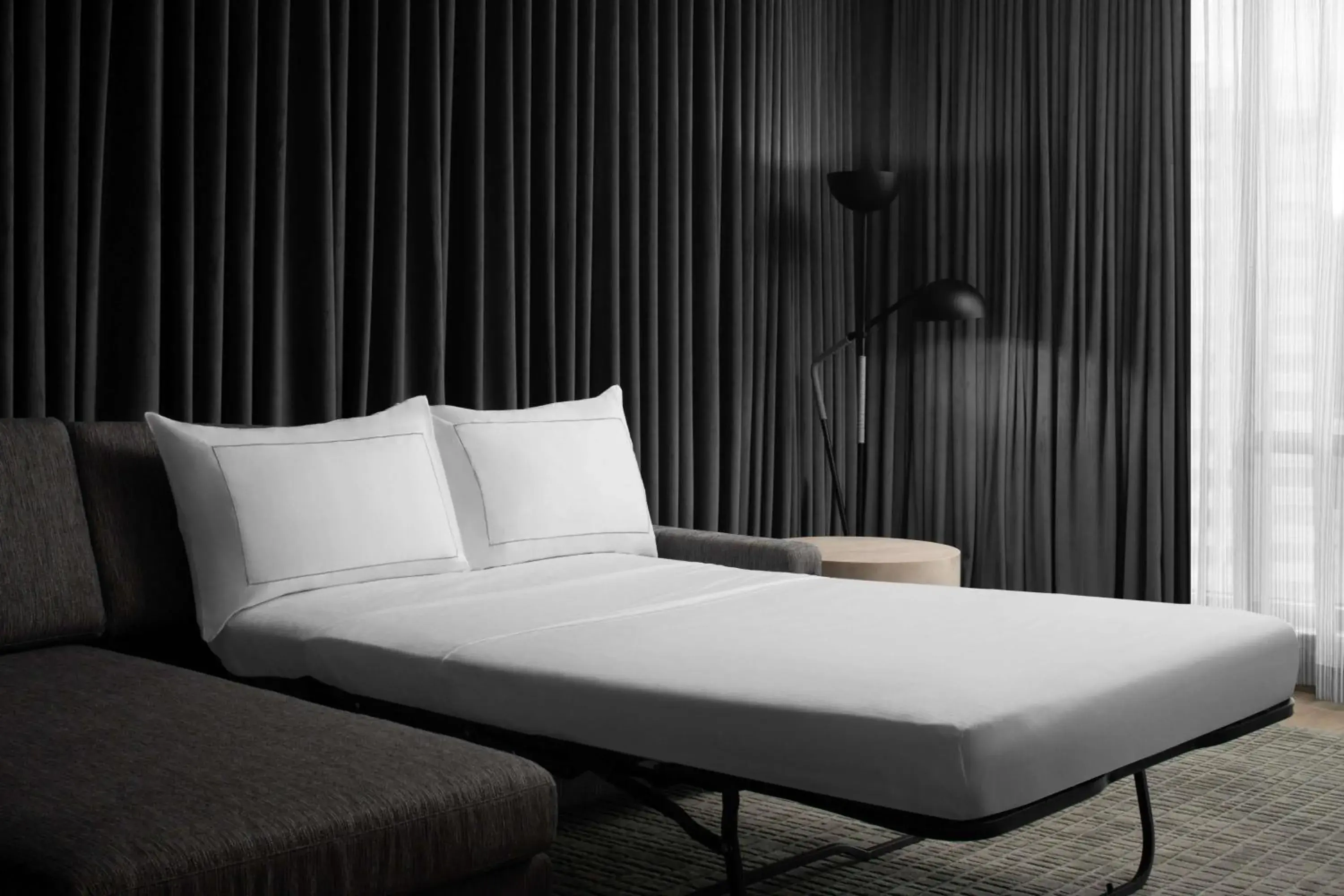 Queen Corner Room with Two Queen Beds - Hearing Accessible in Hotel West & Main Conshohocken, Tapestry Collection Hilton Queen Corner Room with Two Queen Beds - Hearing Accessible in Hotel West & Main Conshohocken, Tapestry Collection Hilton