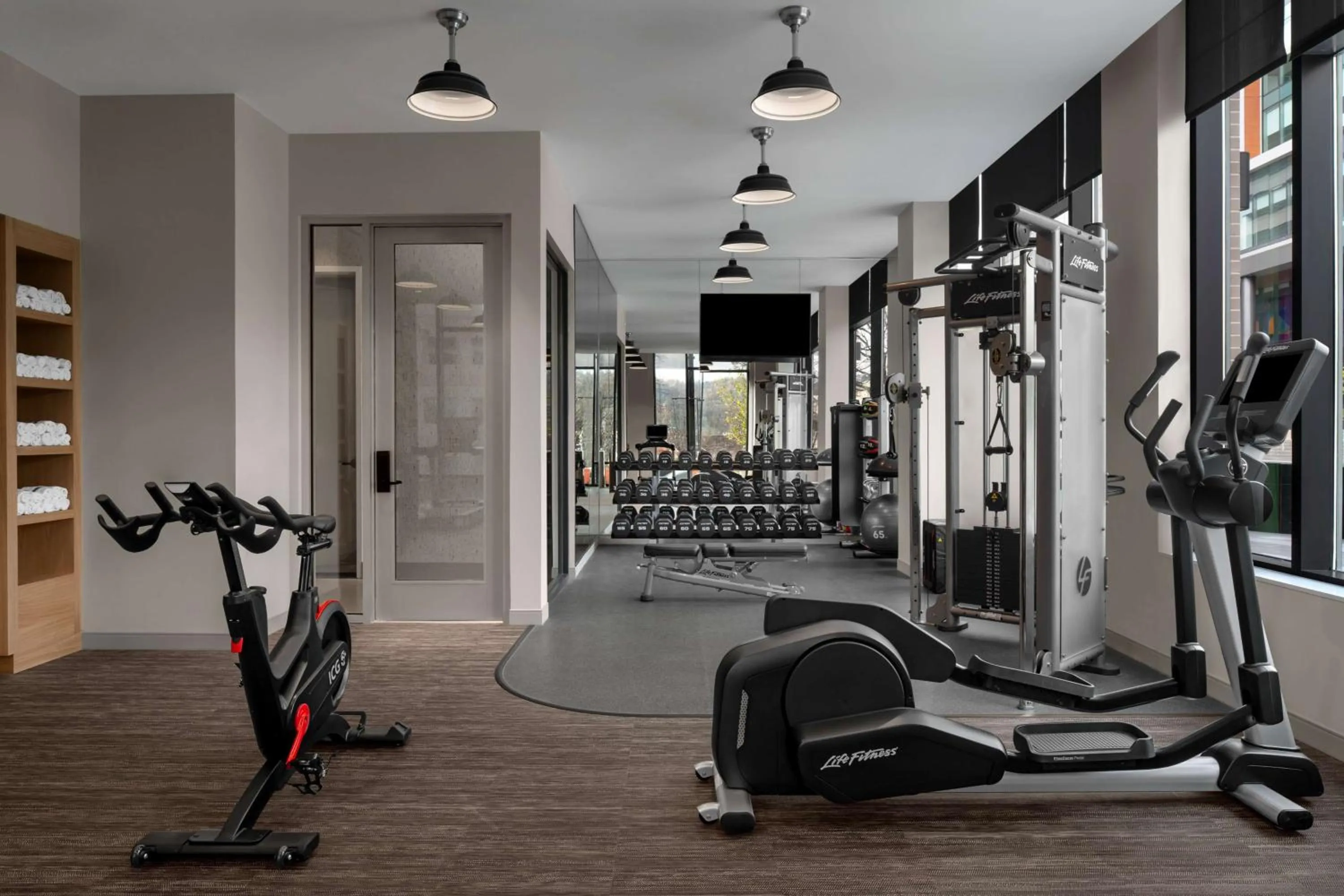 Fitness centre/facilities in Hotel West & Main Conshohocken, Tapestry Collection Hilton