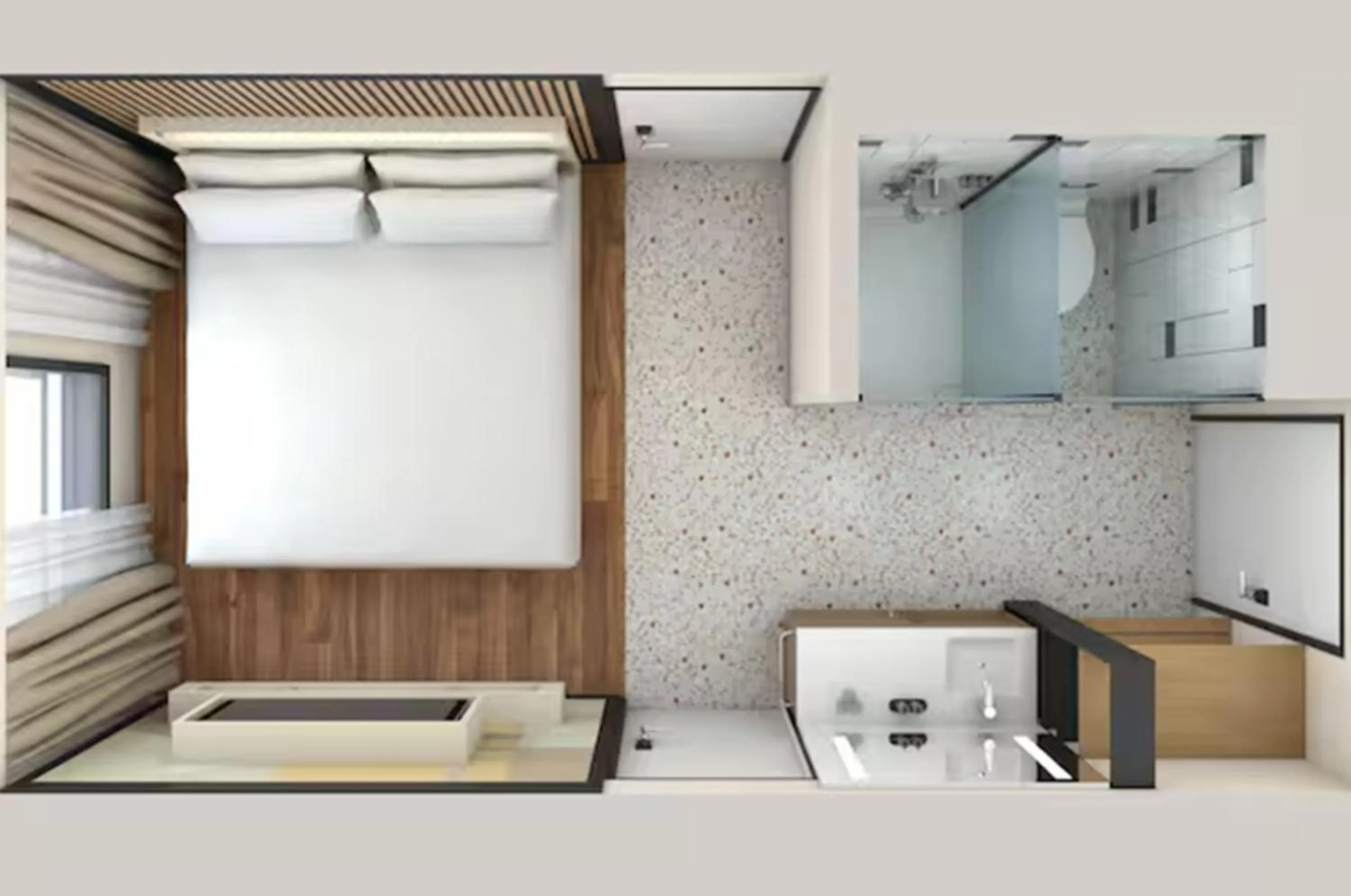 Bedroom in Motto By Hilton Rotterdam Blaak