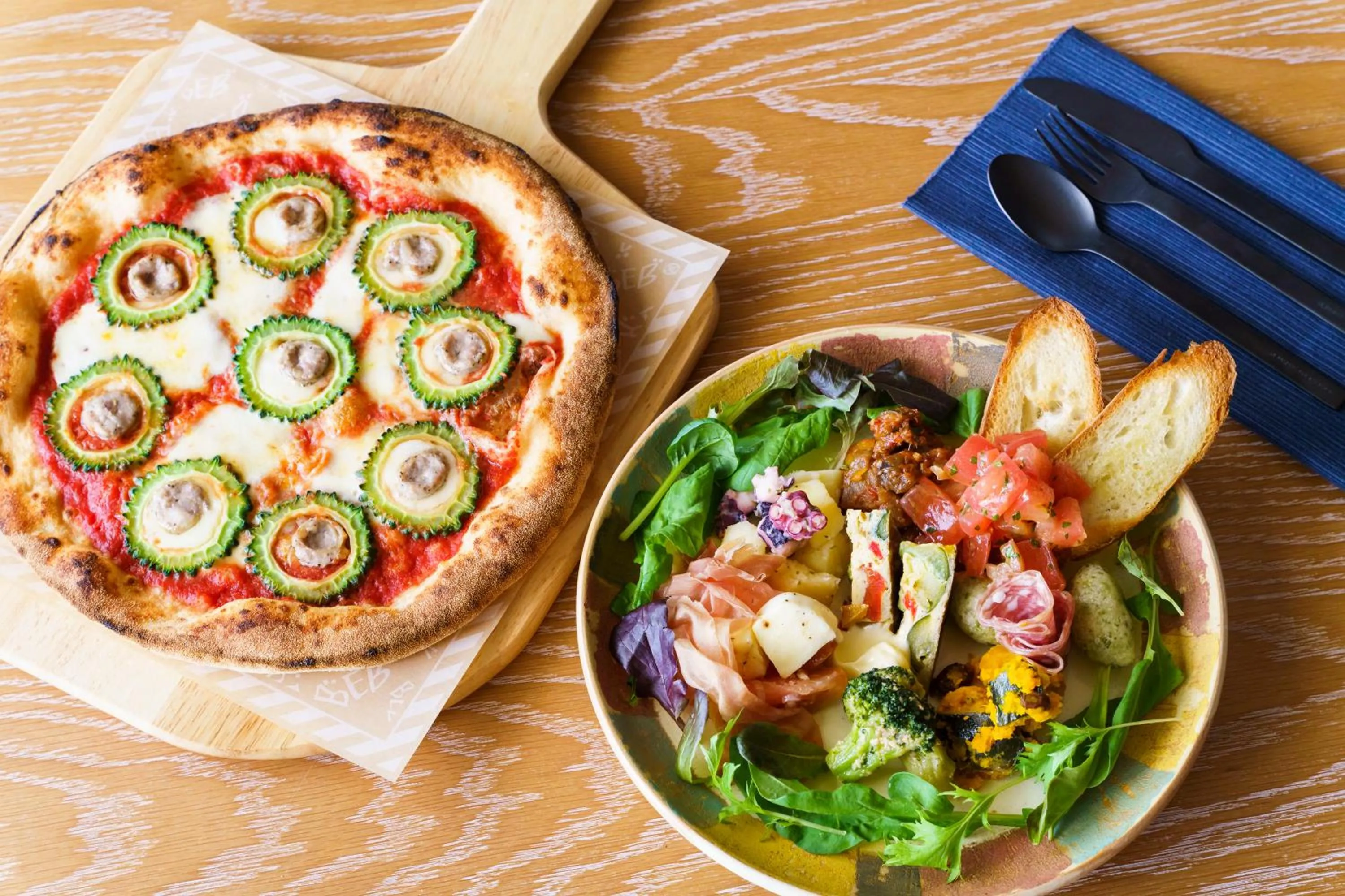 Food in BEB5 Okinawa Seragaki by Hoshino Resorts