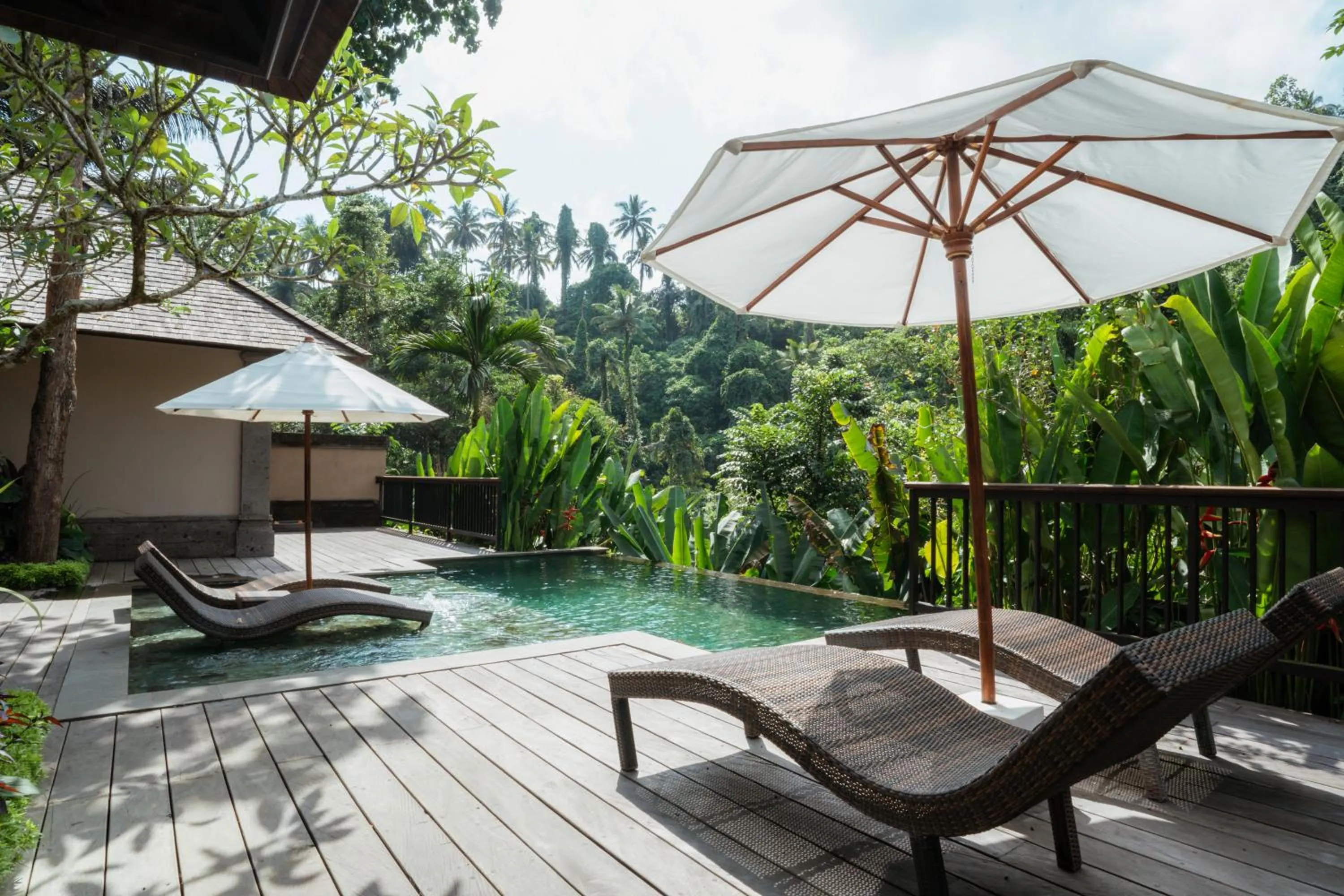 Swimming pool in The Lokha Ubud Resort, Villas & SPA
