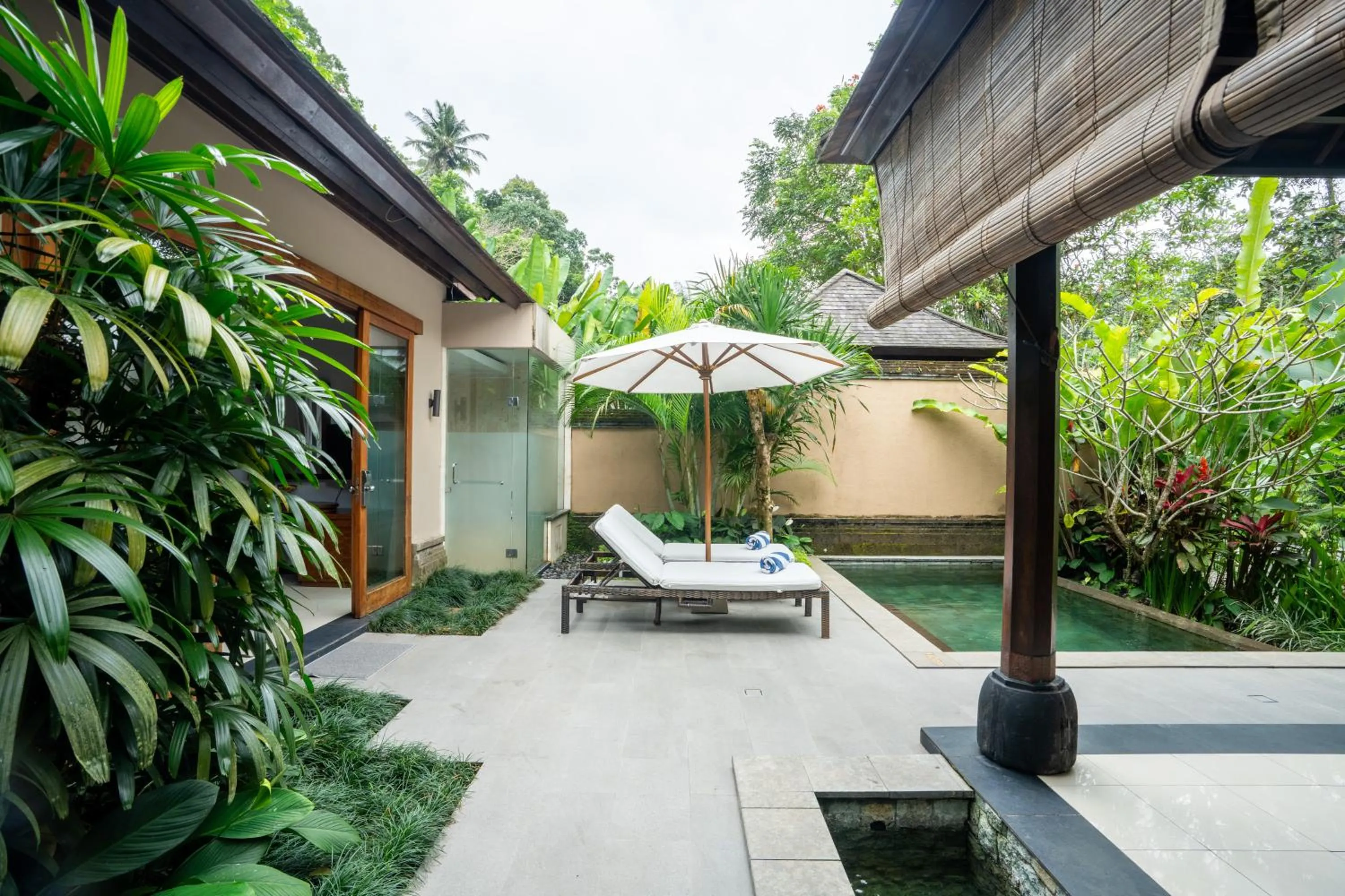 Pool view in The Lokha Ubud Resort, Villas & SPA