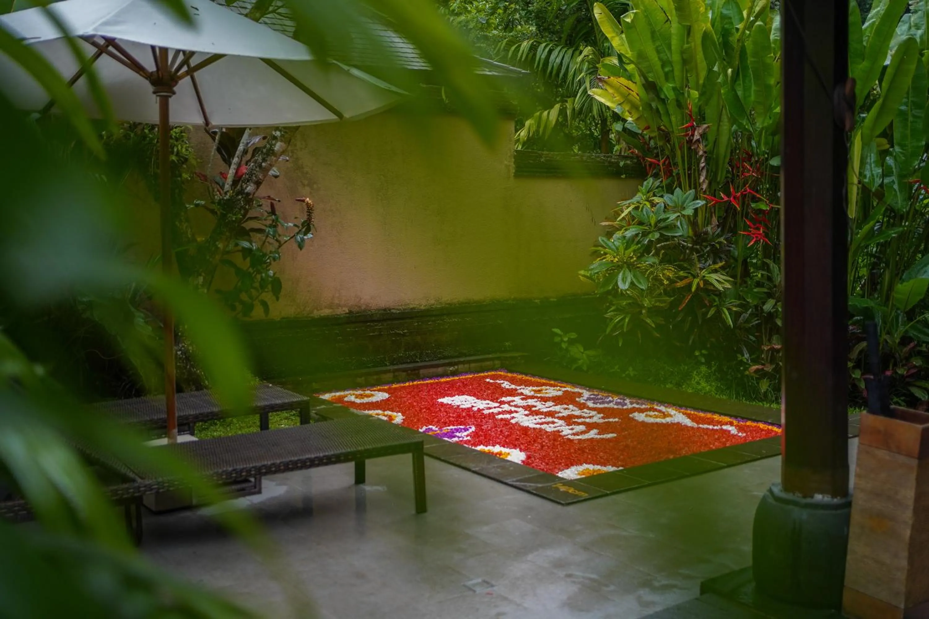 Pool view in The Lokha Ubud Resort, Villas & SPA