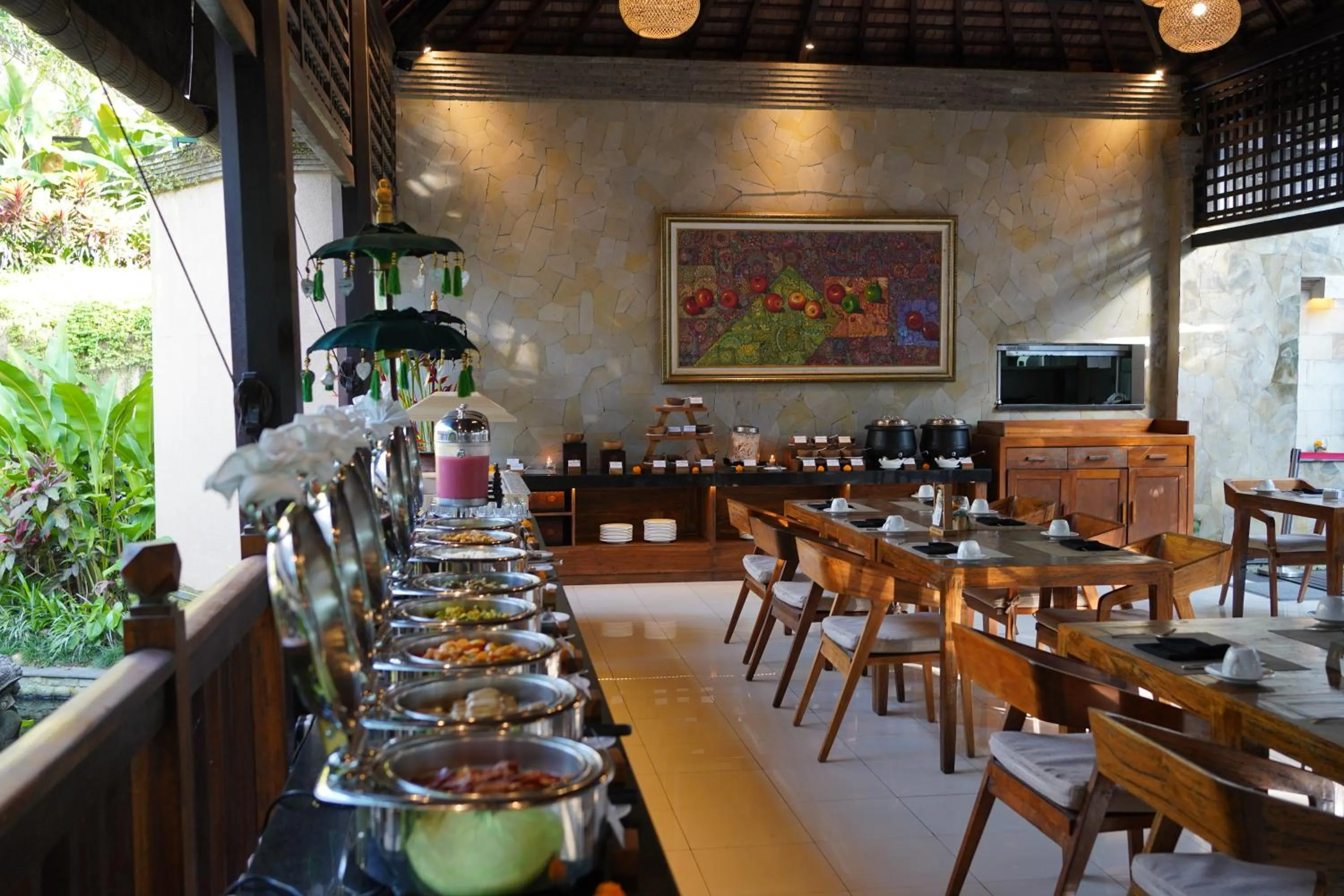 Breakfast in The Lokha Ubud Resort, Villas & SPA