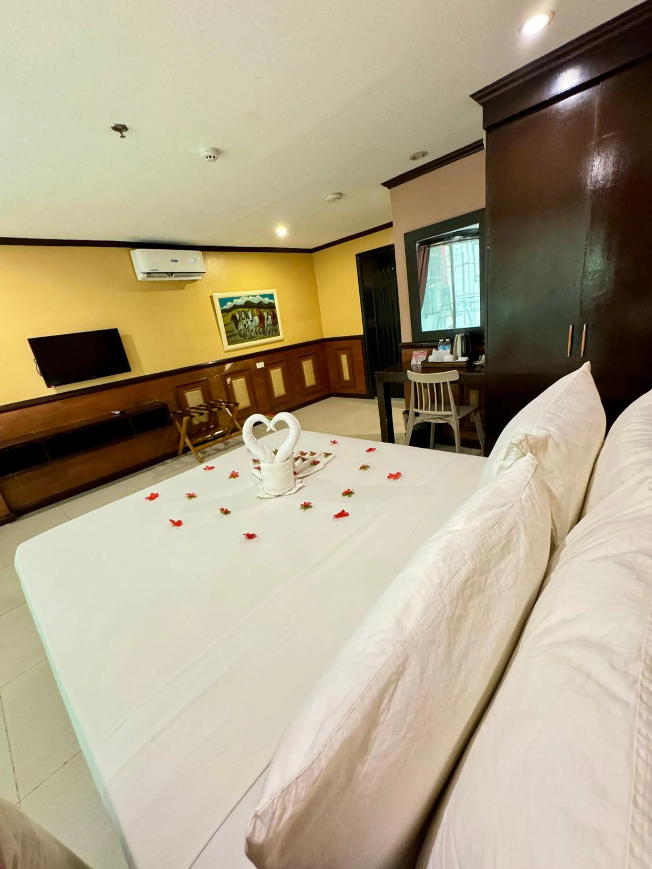 Bed in Red Coco Inn de Boracay