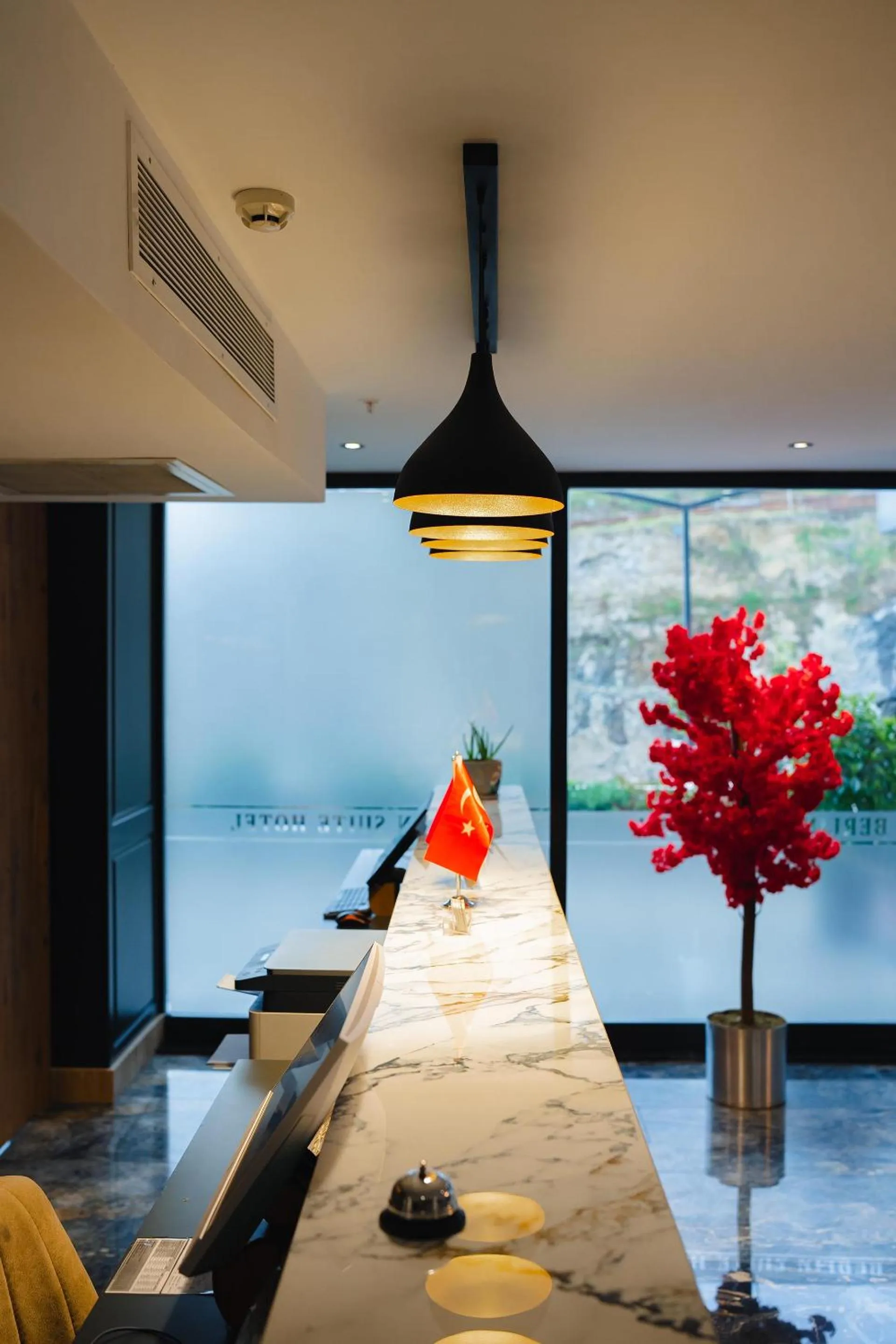 Lobby or reception in Berlin Suite Hotel Trabzon