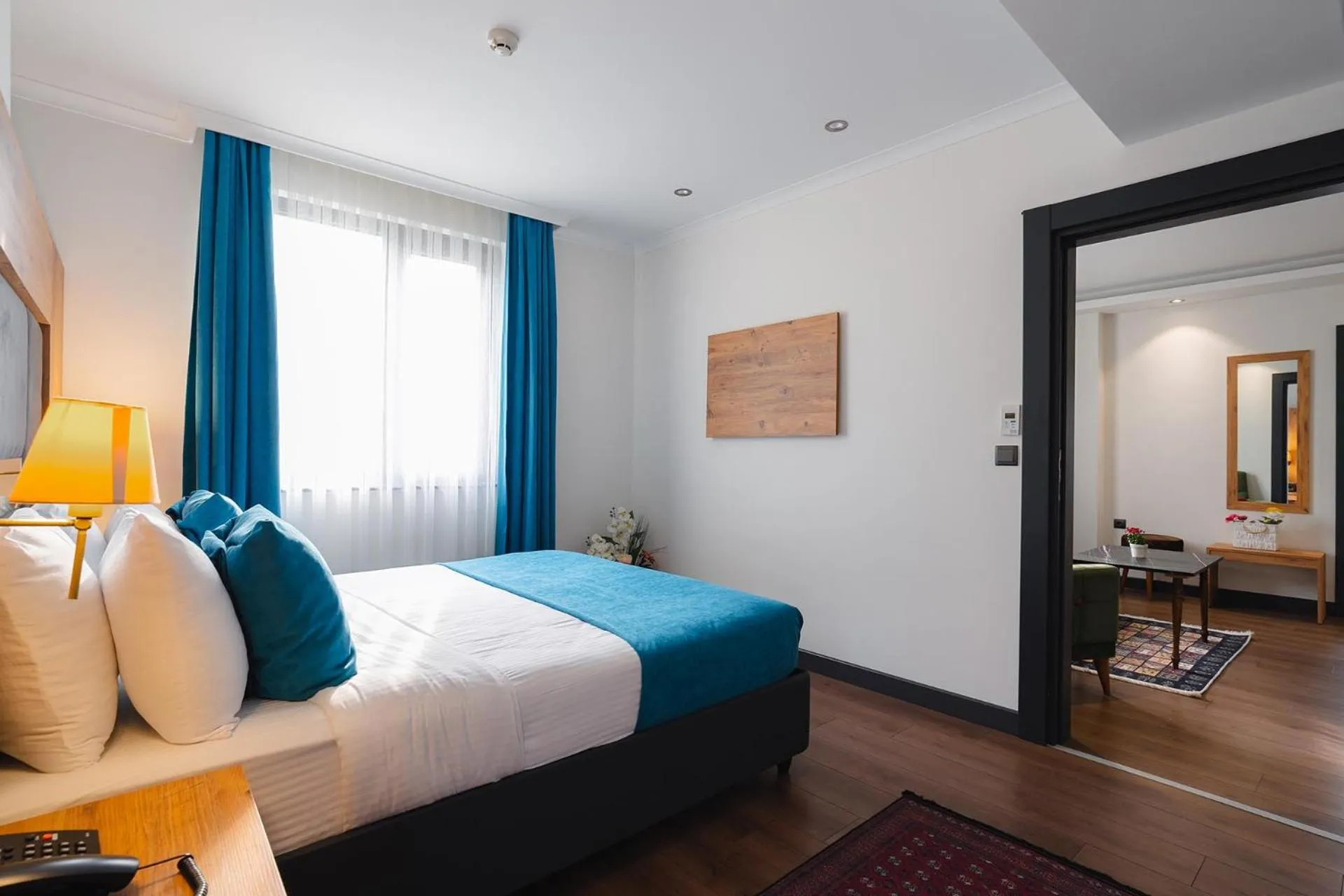 Bed in Berlin Suite Hotel Trabzon