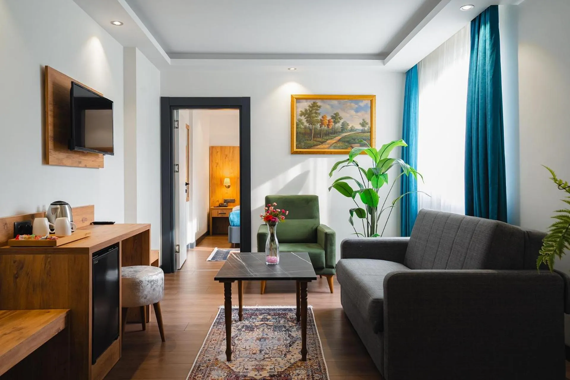 TV and multimedia in Berlin Suite Hotel Trabzon