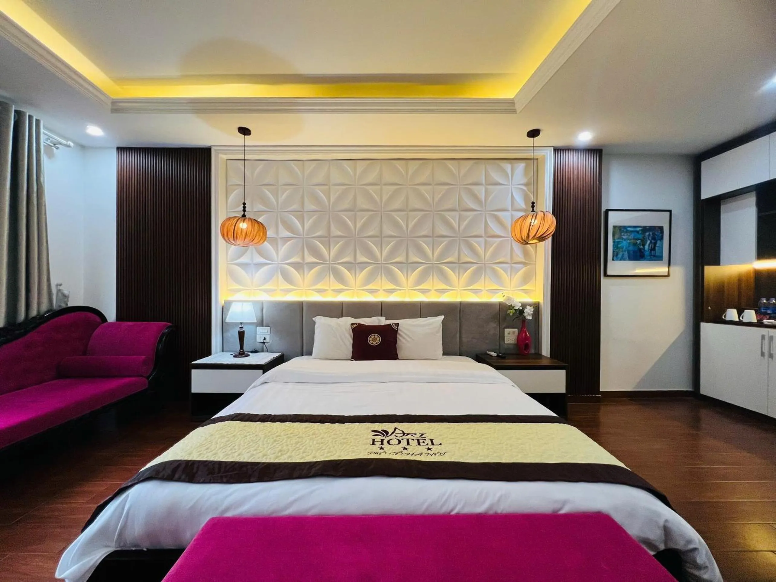 Bedroom, Bed in Art Hotel Ha Noi