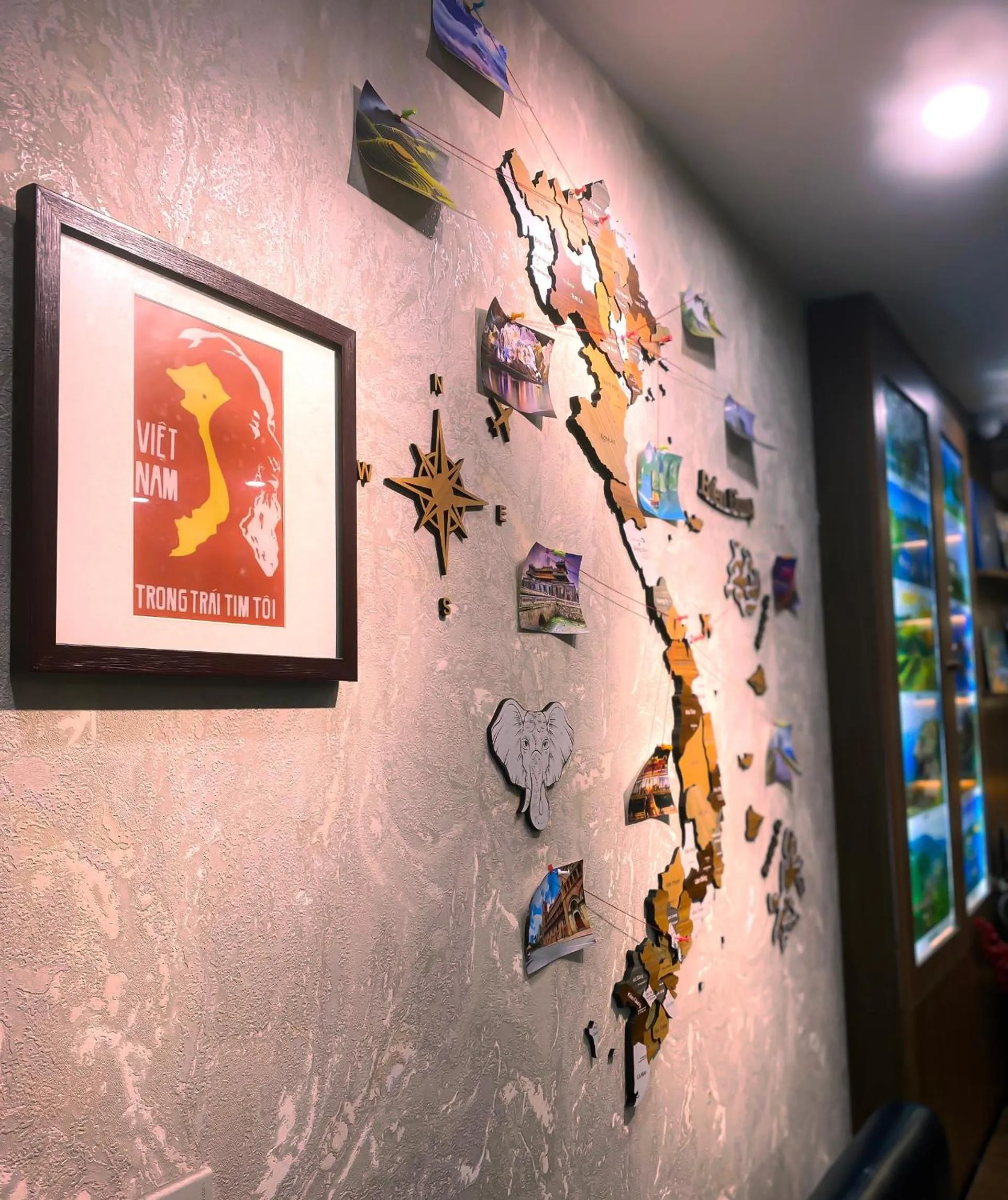 Decorative detail in Art Hotel Ha Noi